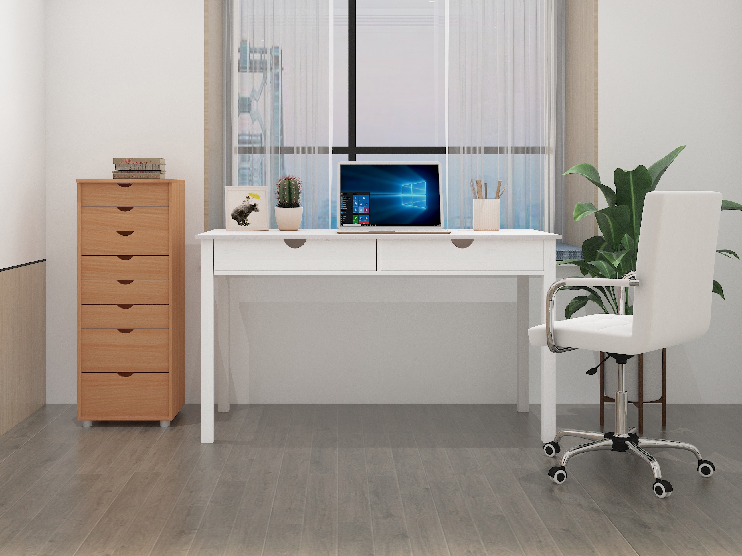 Íróasztal Denton 134 (Fehér)