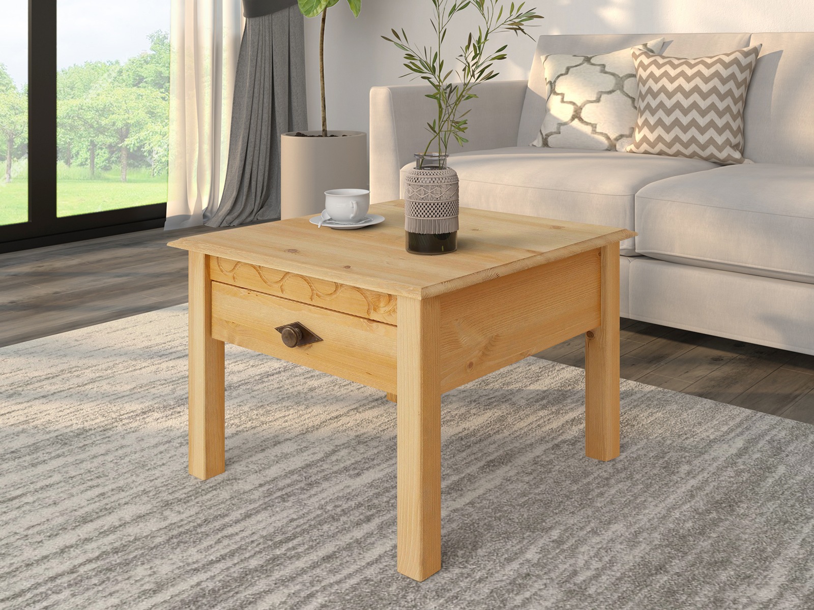 Kisasztal Denton 516 (Fenyő)