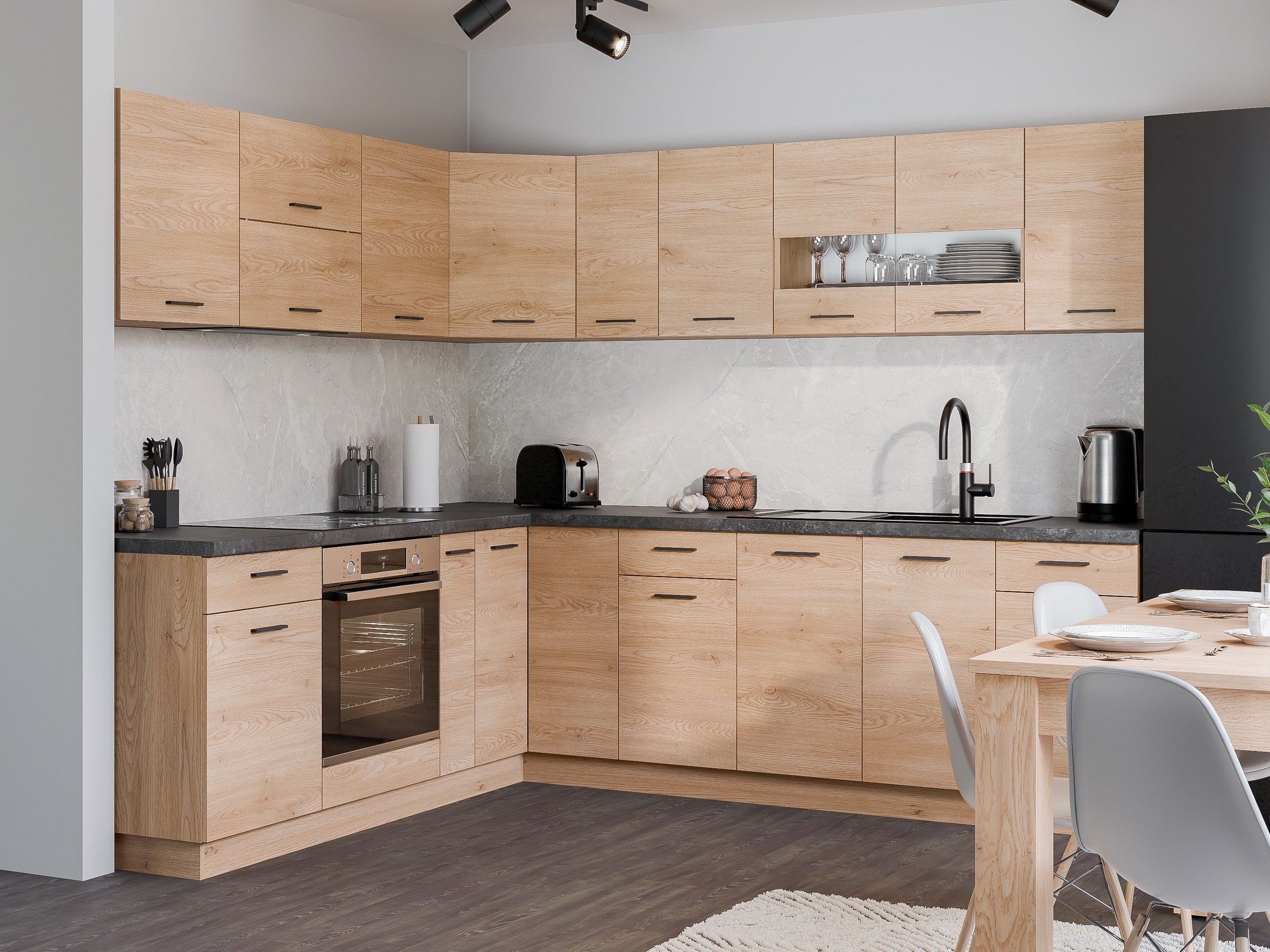 Moduláris szekrény fiókkal és ajtókkal Ati Torro 116