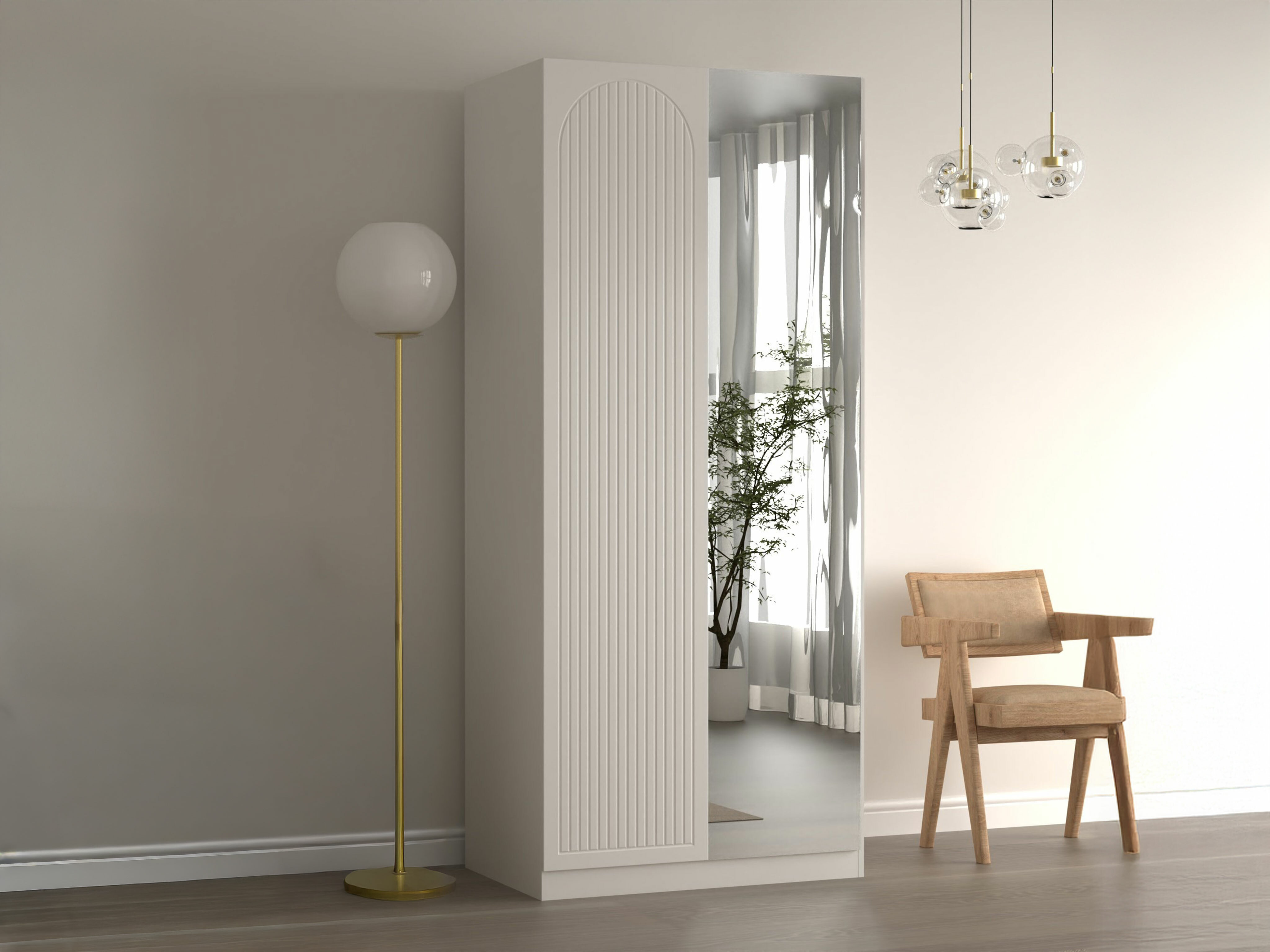 Gardróbszekrény Burleson 412