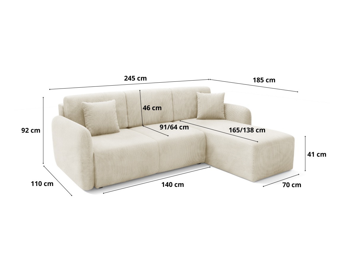 Sarokkanapé Franklin 190 (Poso 02)