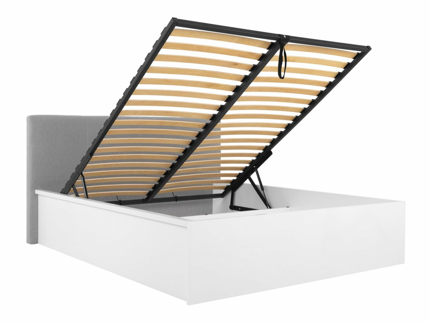 Ágy Livevaro 123 (Fényes fehér + Szürke)