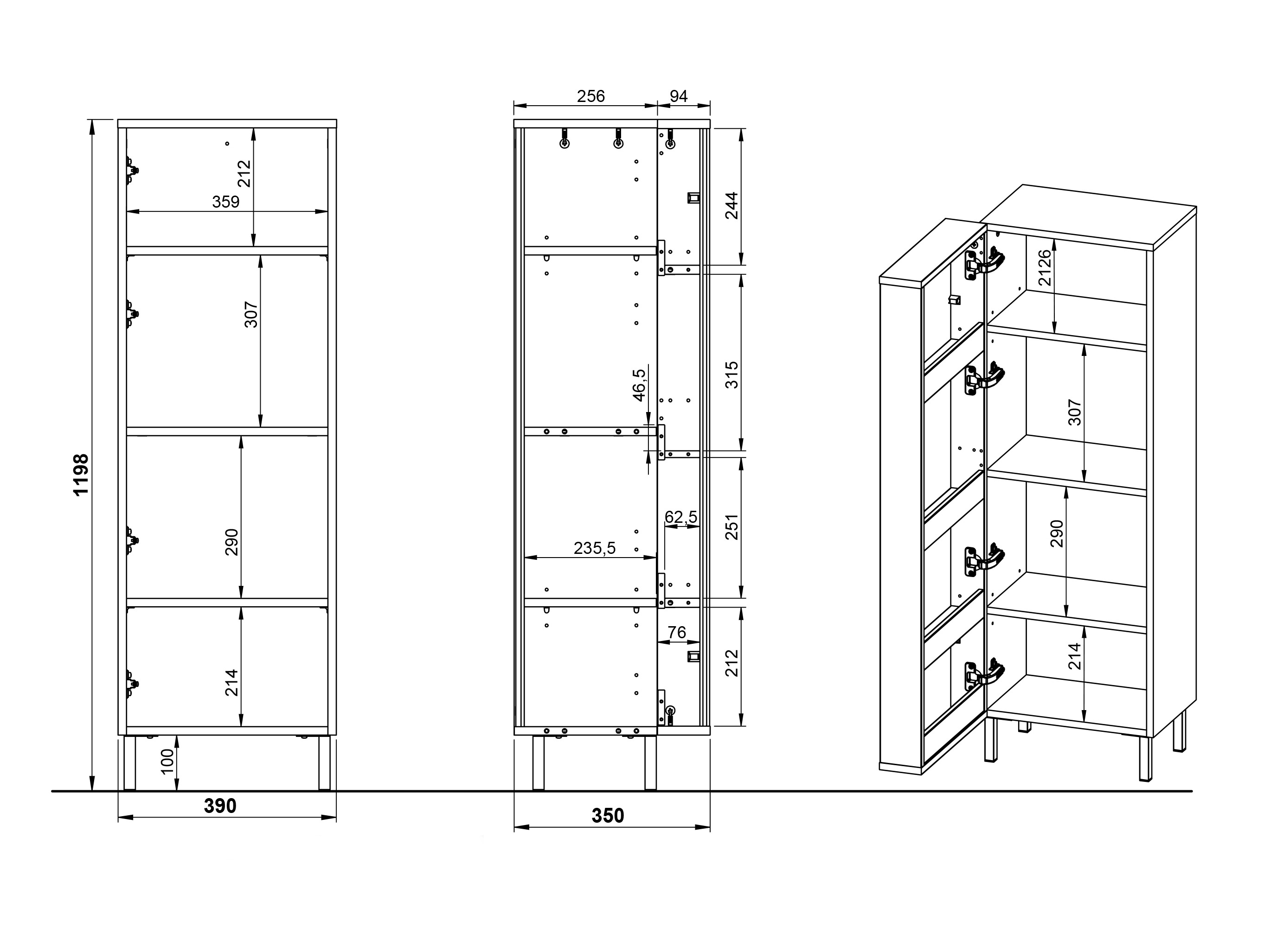 Fürdőszoba garnitúra Fenetro 103