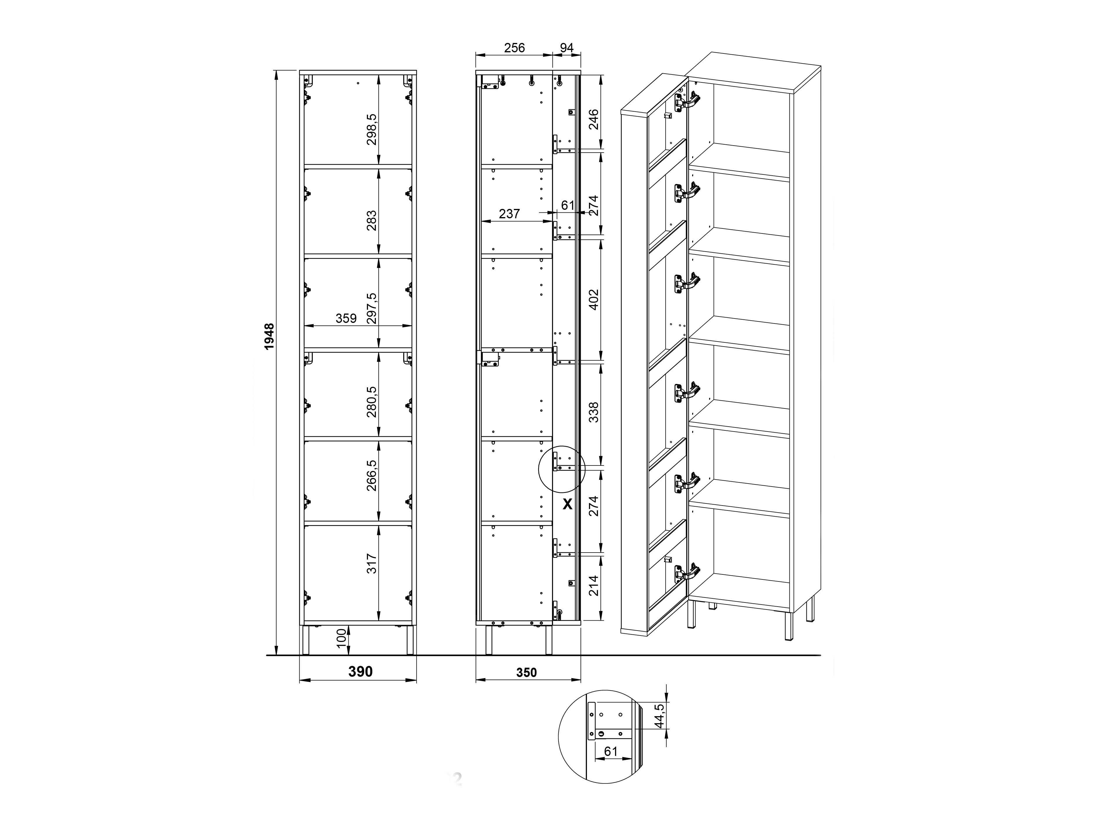 Fürdőszobai garnitúra Fenetro 103