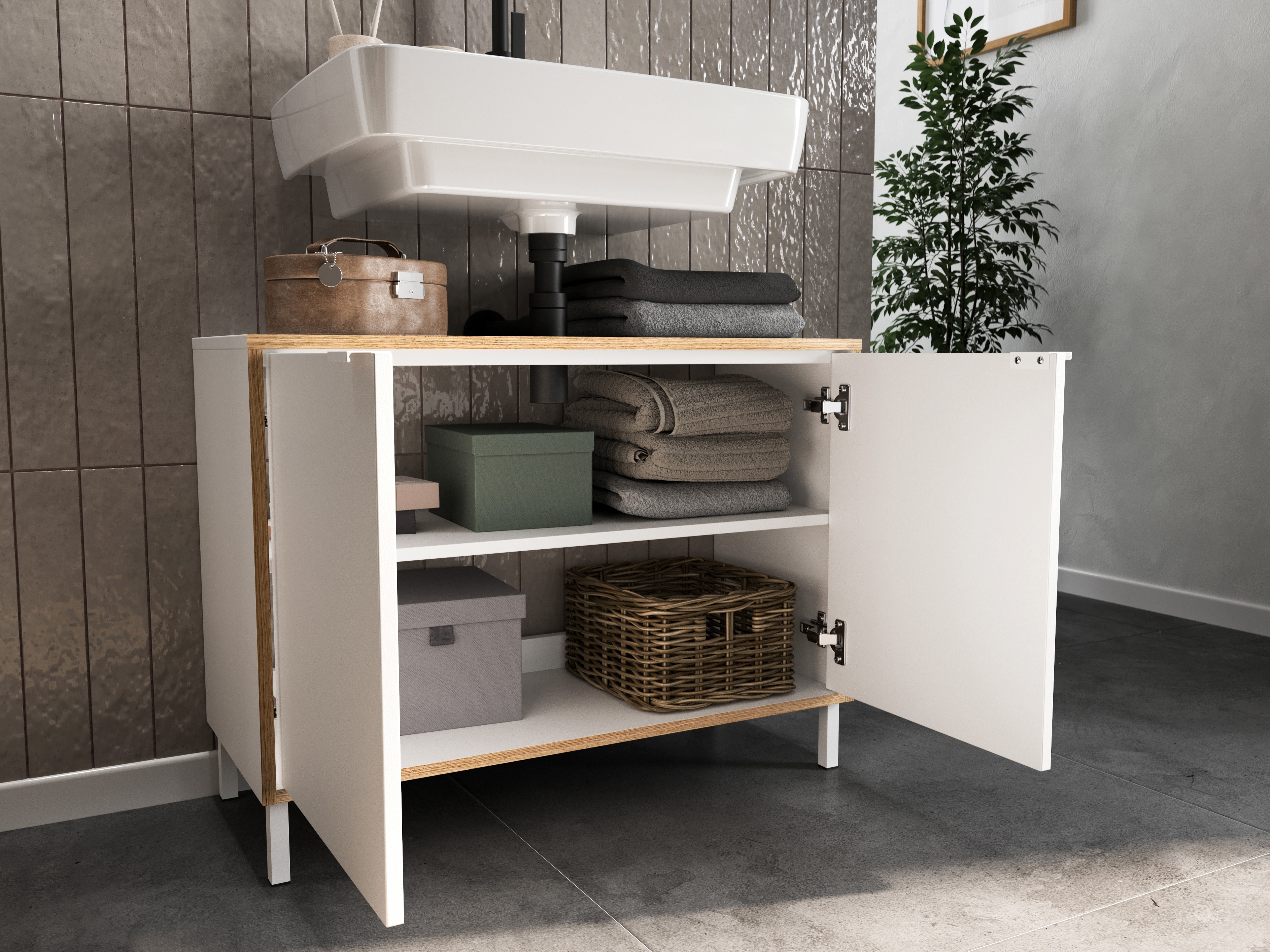 Fürdőszobai garnitúra Fenetro 104