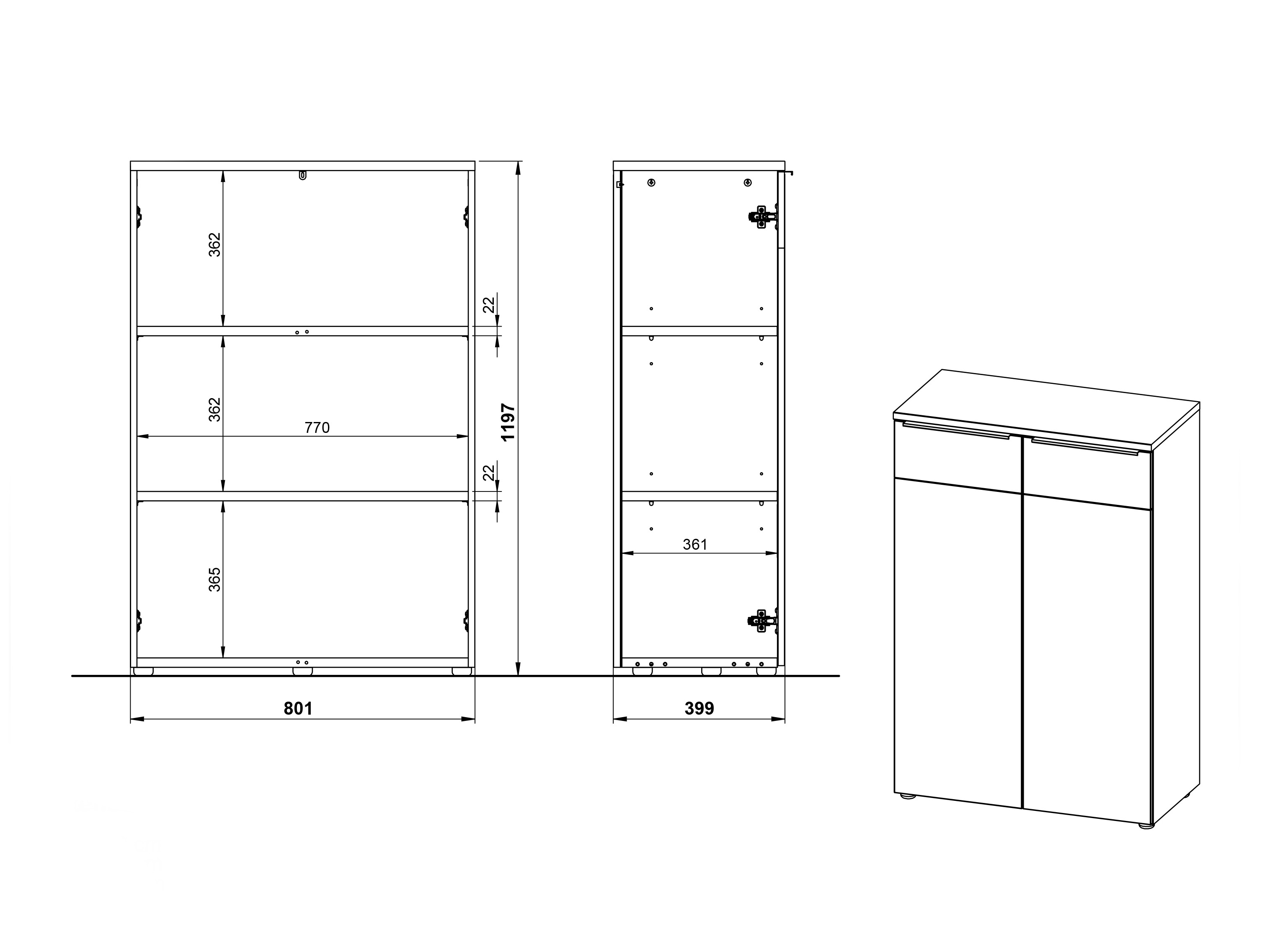 Otthoni iroda készlet Elbcali 106