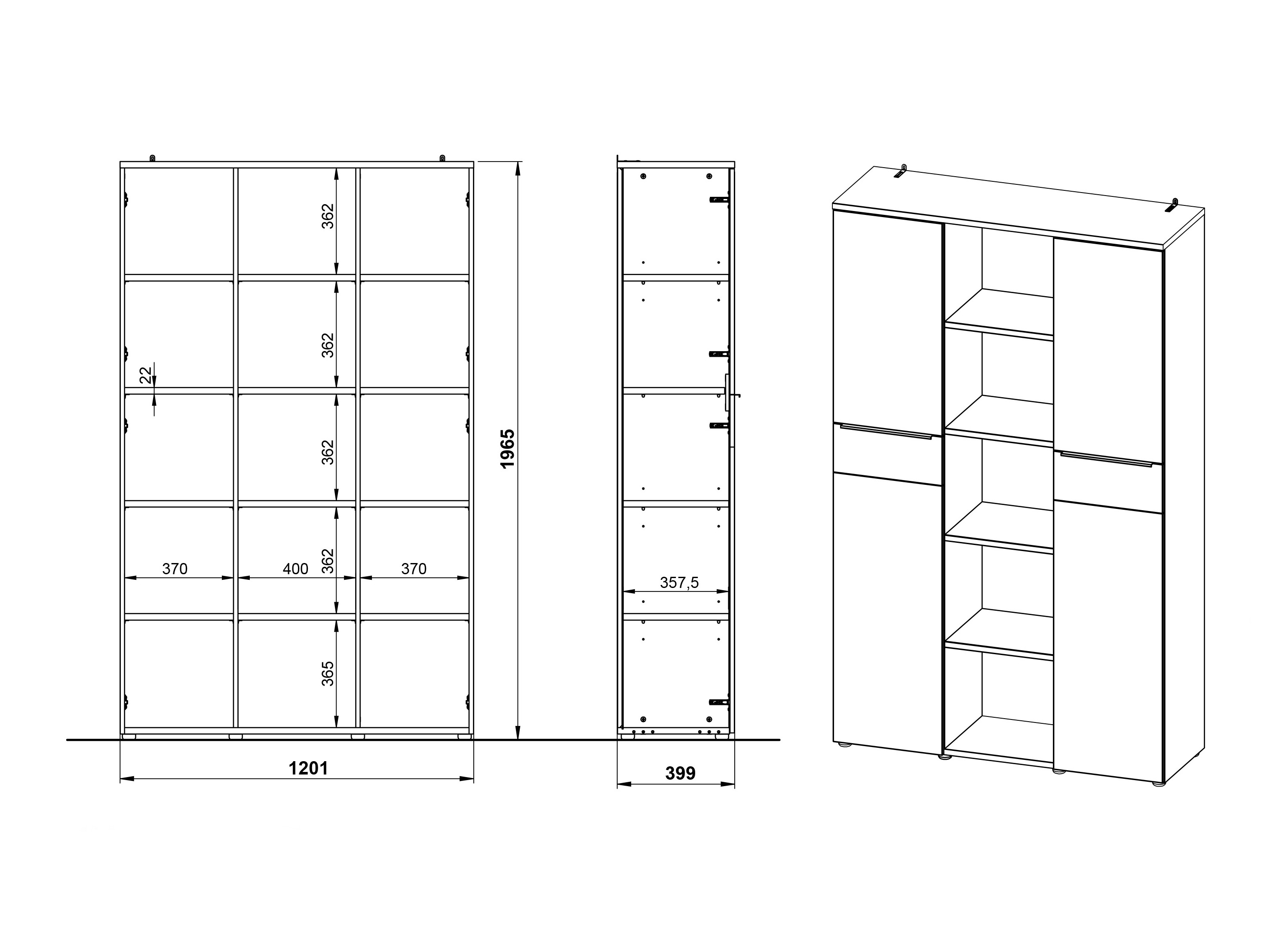 Otthoni iroda készlet Elbcali 107