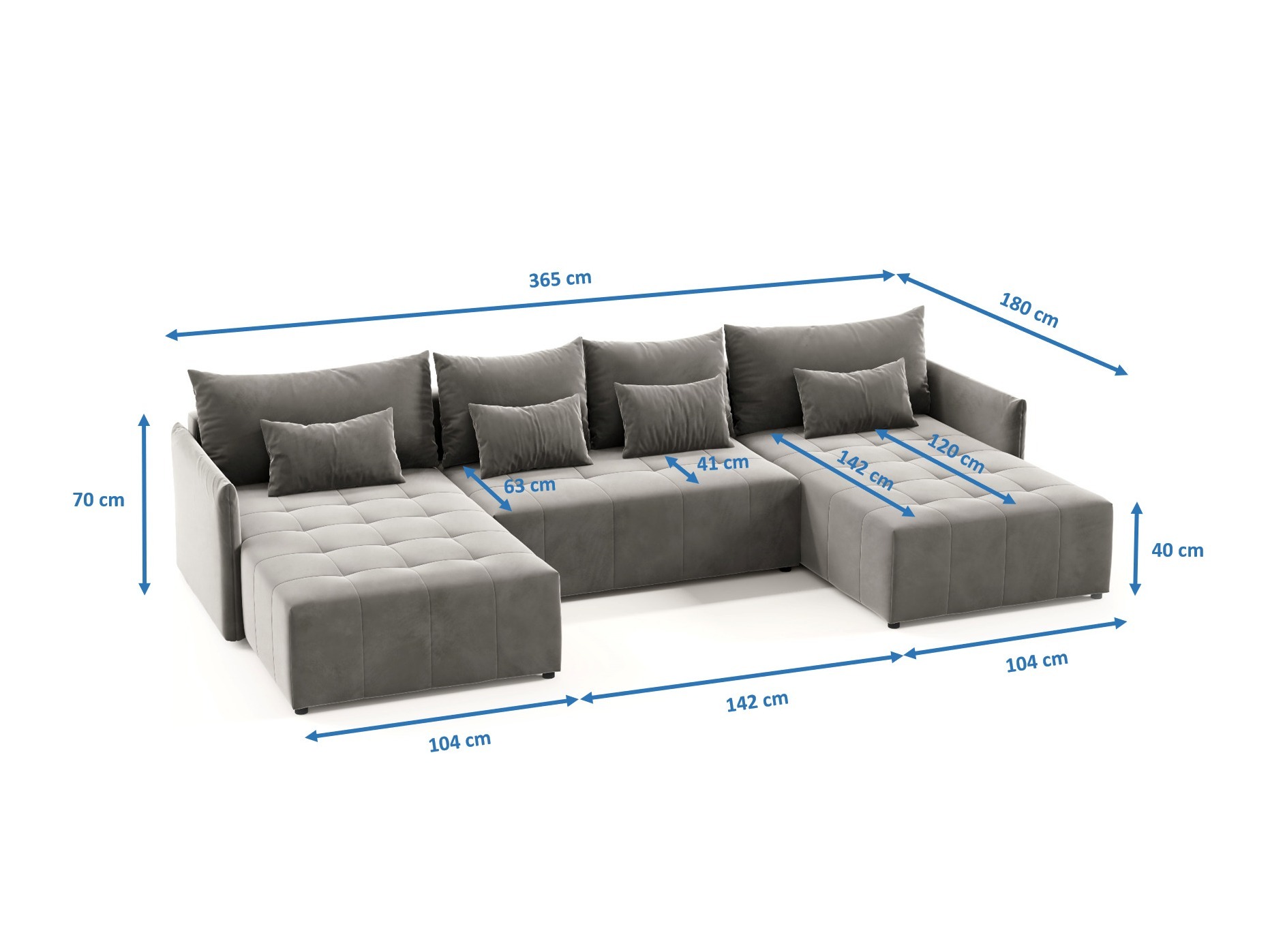 Sarokkanapé Franklin 195 (Kronos 19)