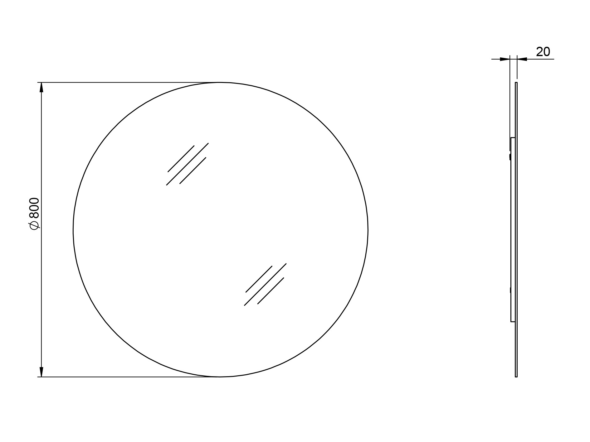 Tükör Sacramento 517