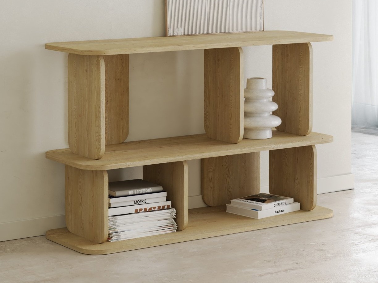 Könyvespolc Burleson 462 (Torro tölgy)