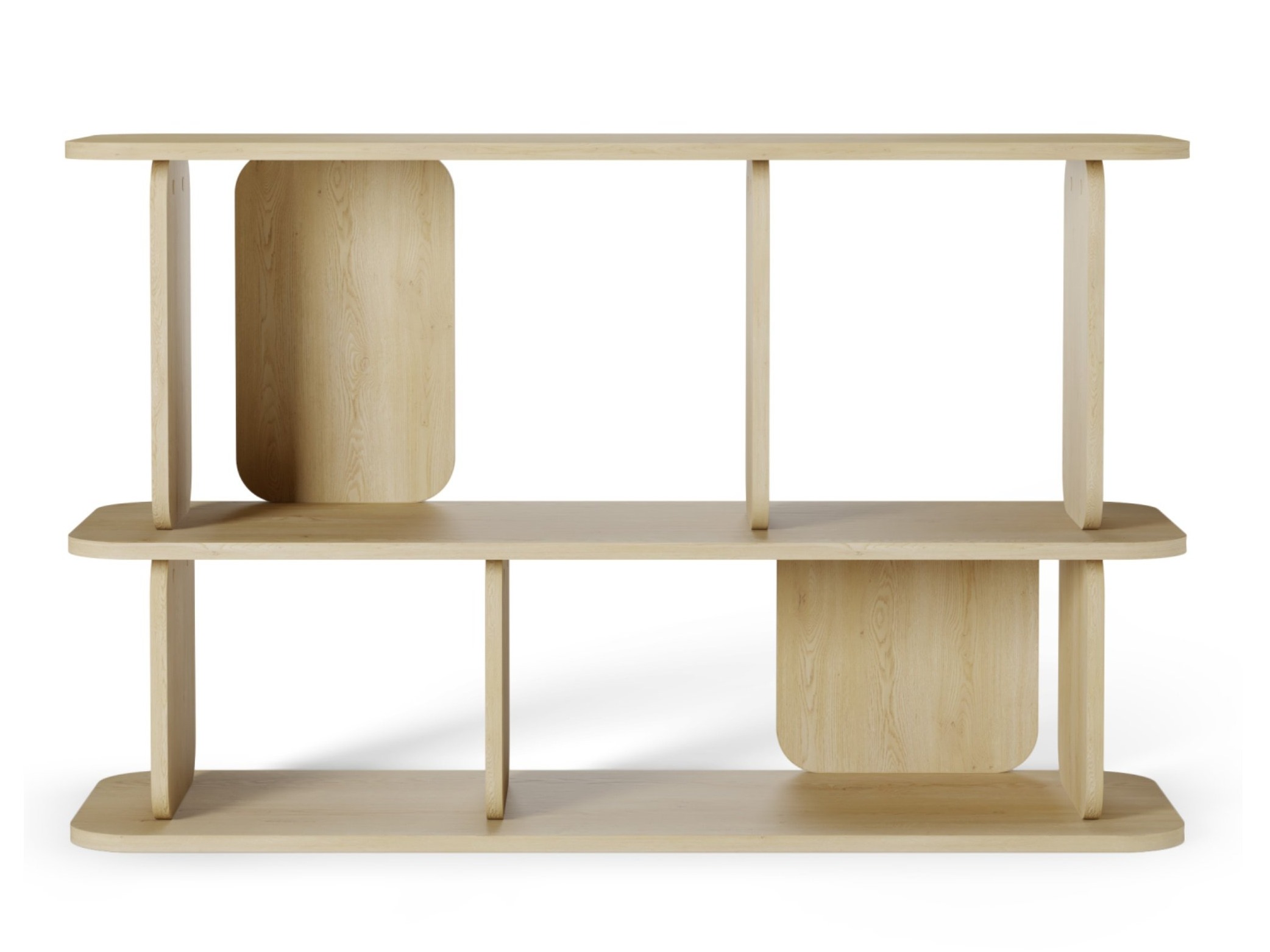 Könyvespolc Burleson 462 (Torro tölgy)