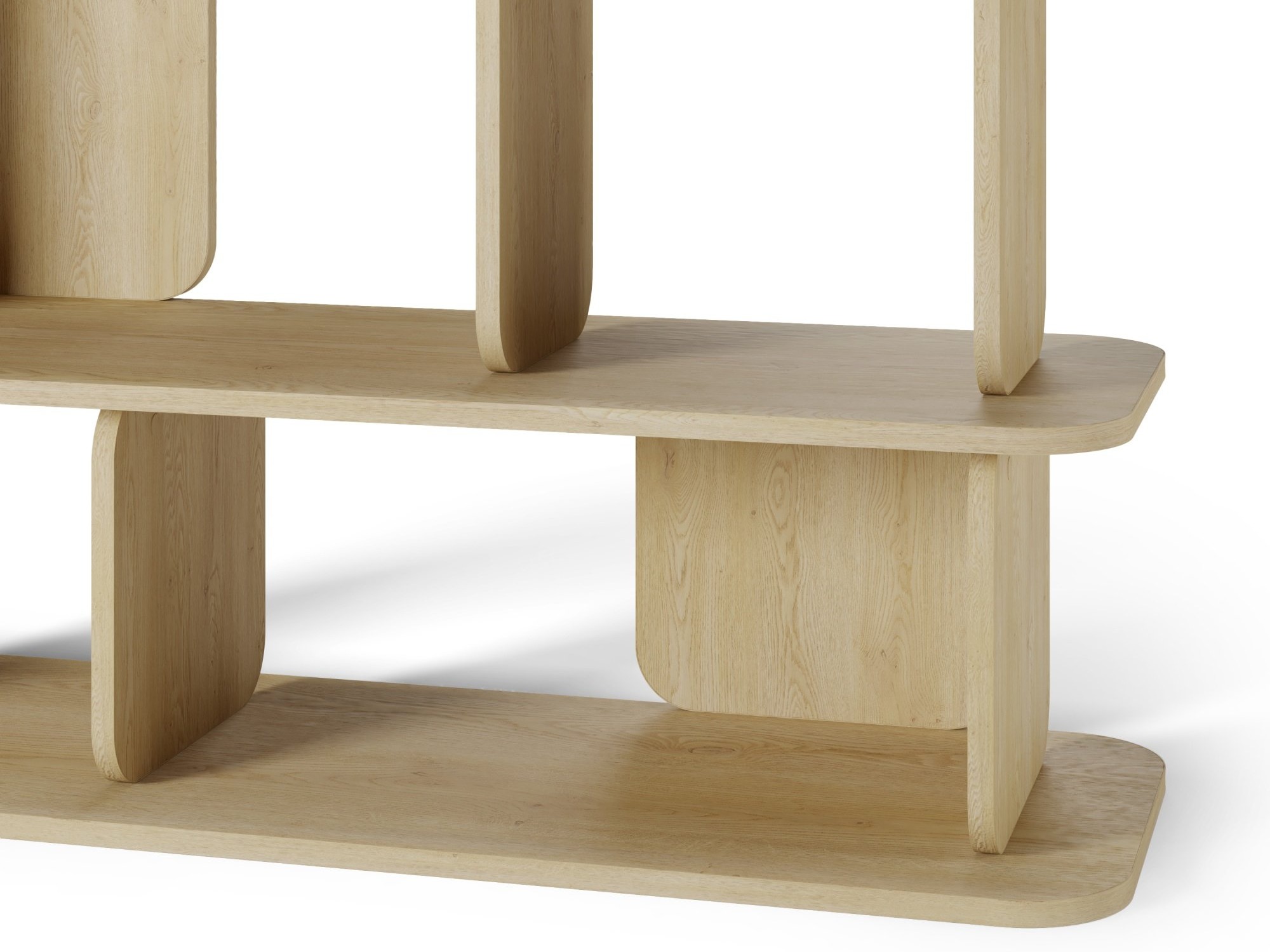 Könyvespolc Burleson 462 (Torro tölgy)