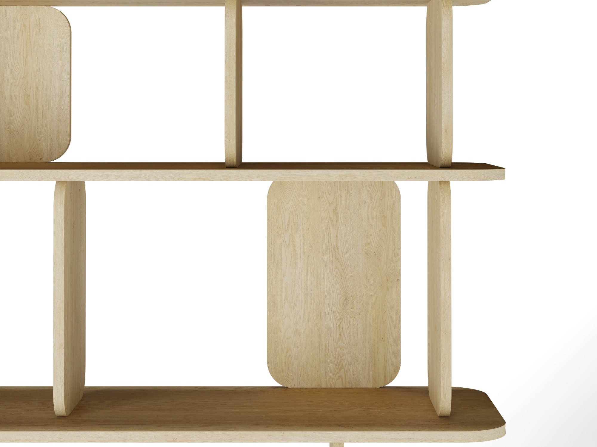 Könyvespolc Burleson 463 (Torro tölgy)