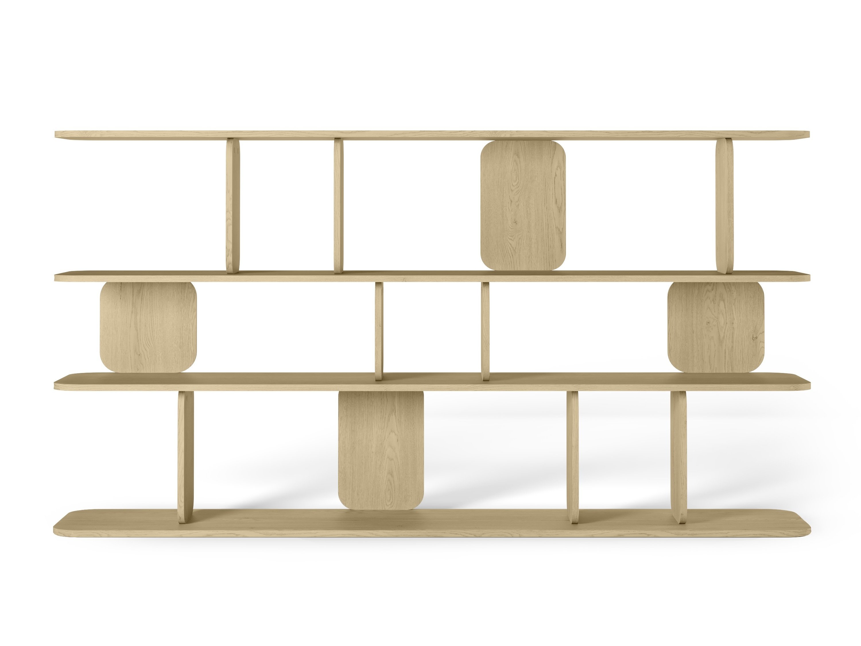 Könyvespolc Burleson 464 (Torro tölgy)