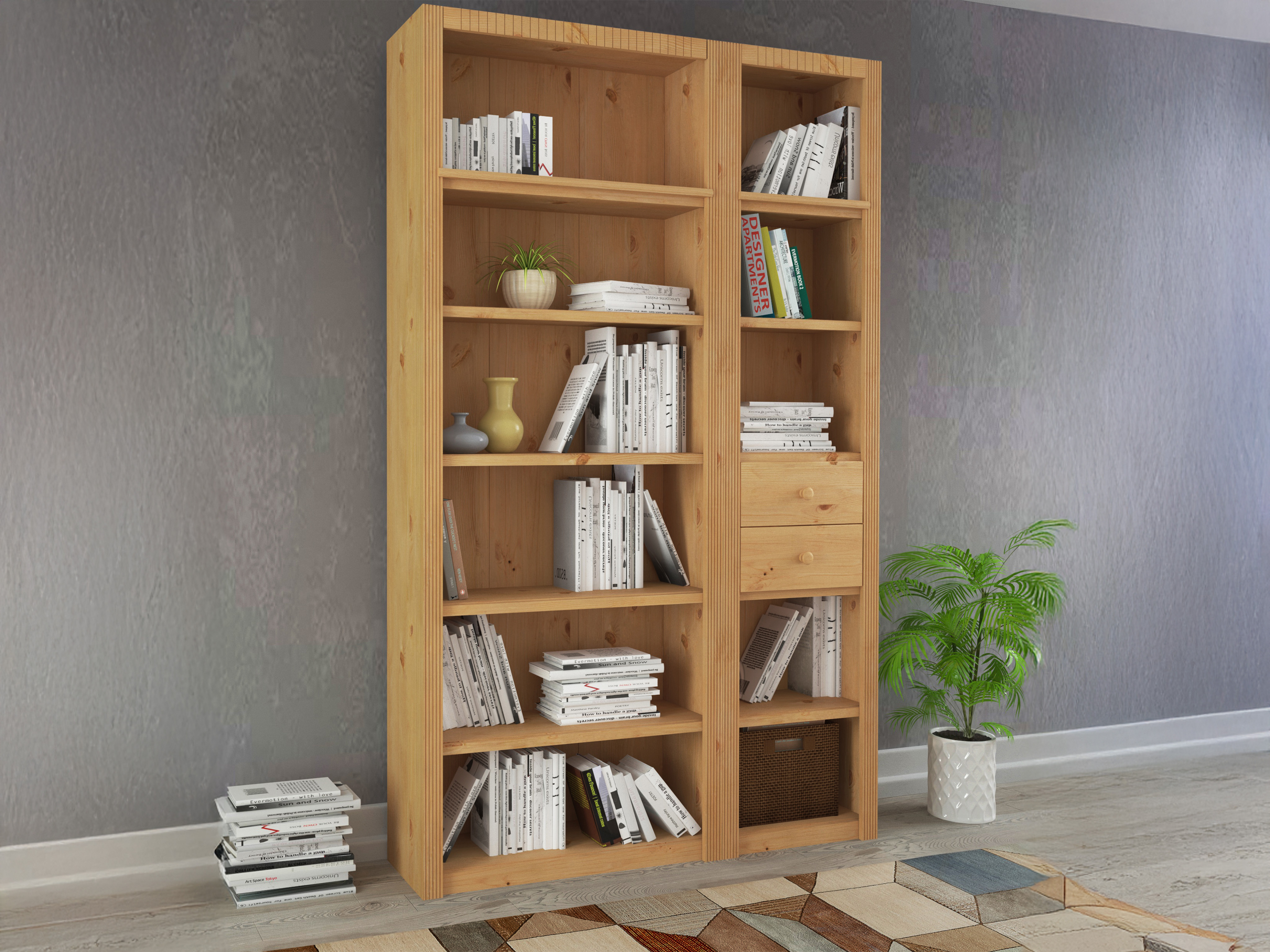 Polc szett Orlmara 105 (Fenyő)