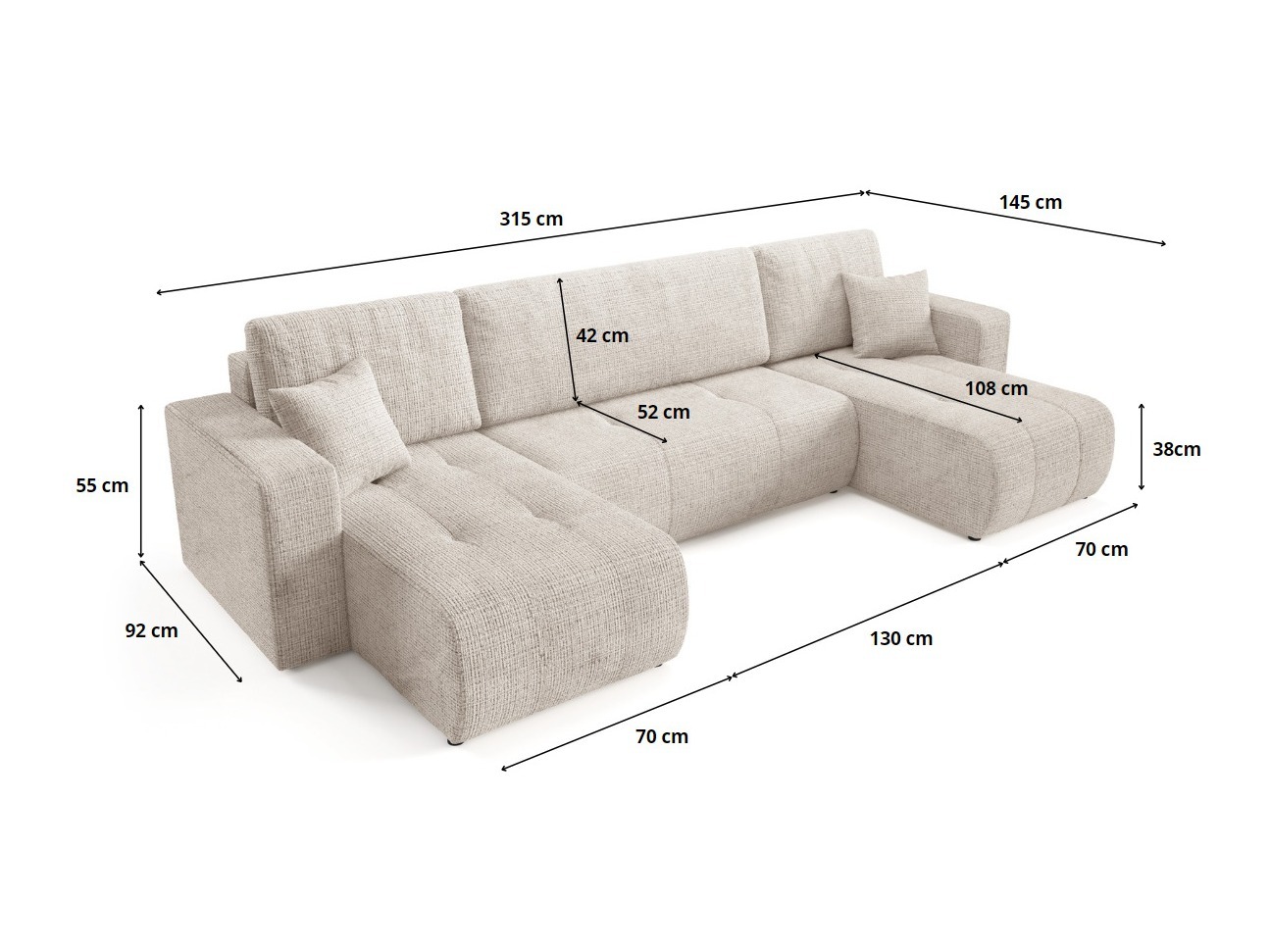 Sarokkanapé Franklin 198 (Aragon 39)