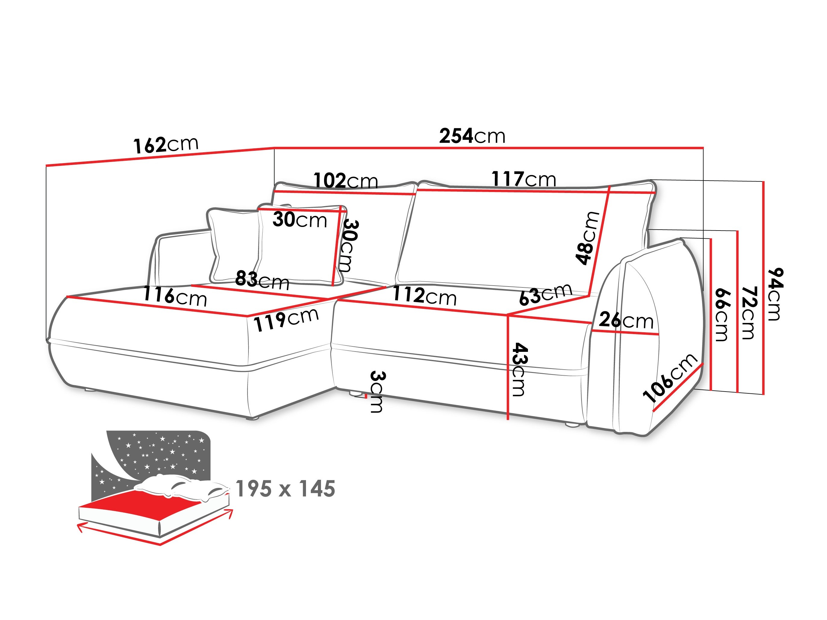 Sarokkanapé Ficas (Lima 16)