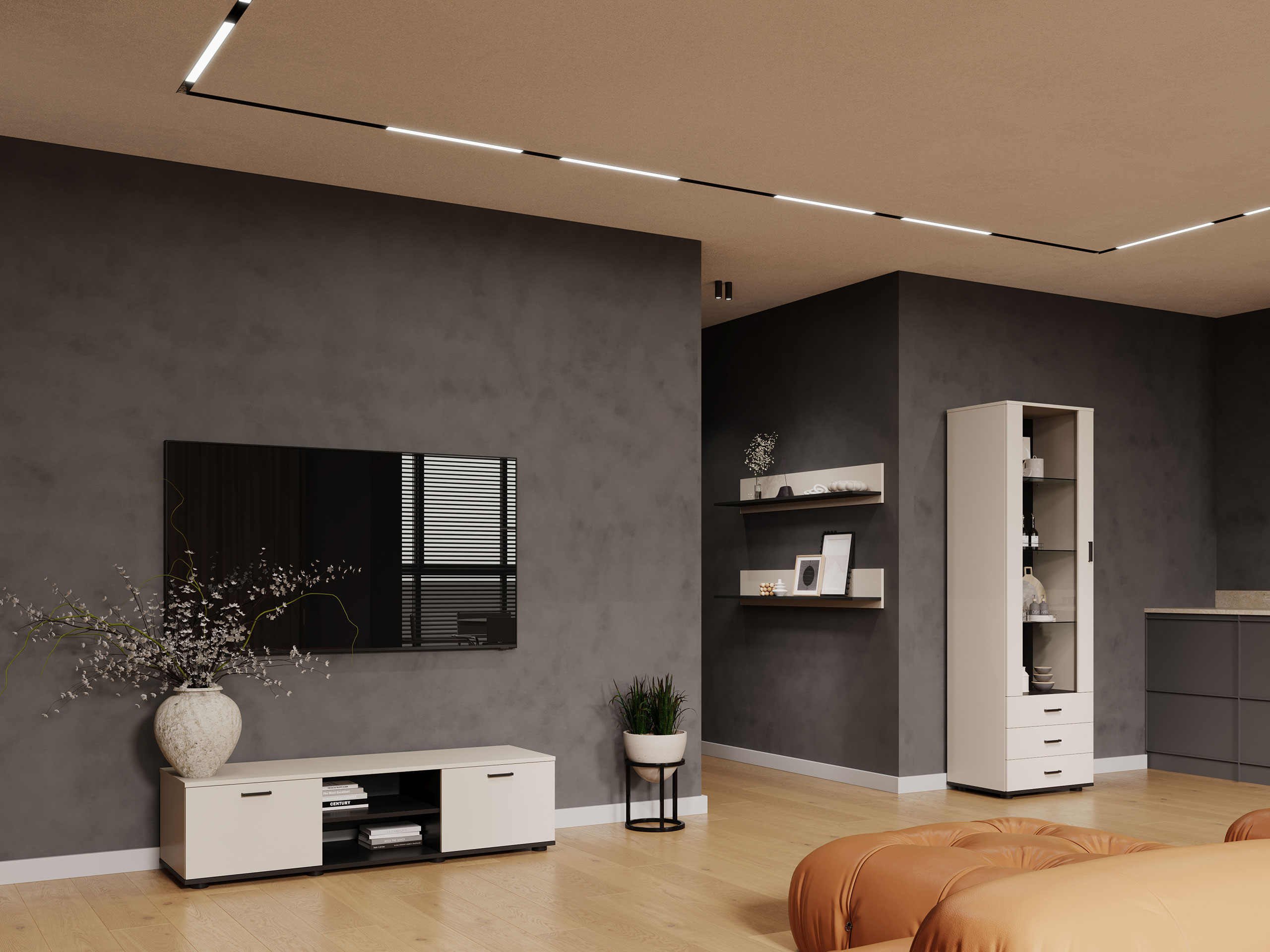 Nappali szett Tornola 110 (Kasmír + Fekete)