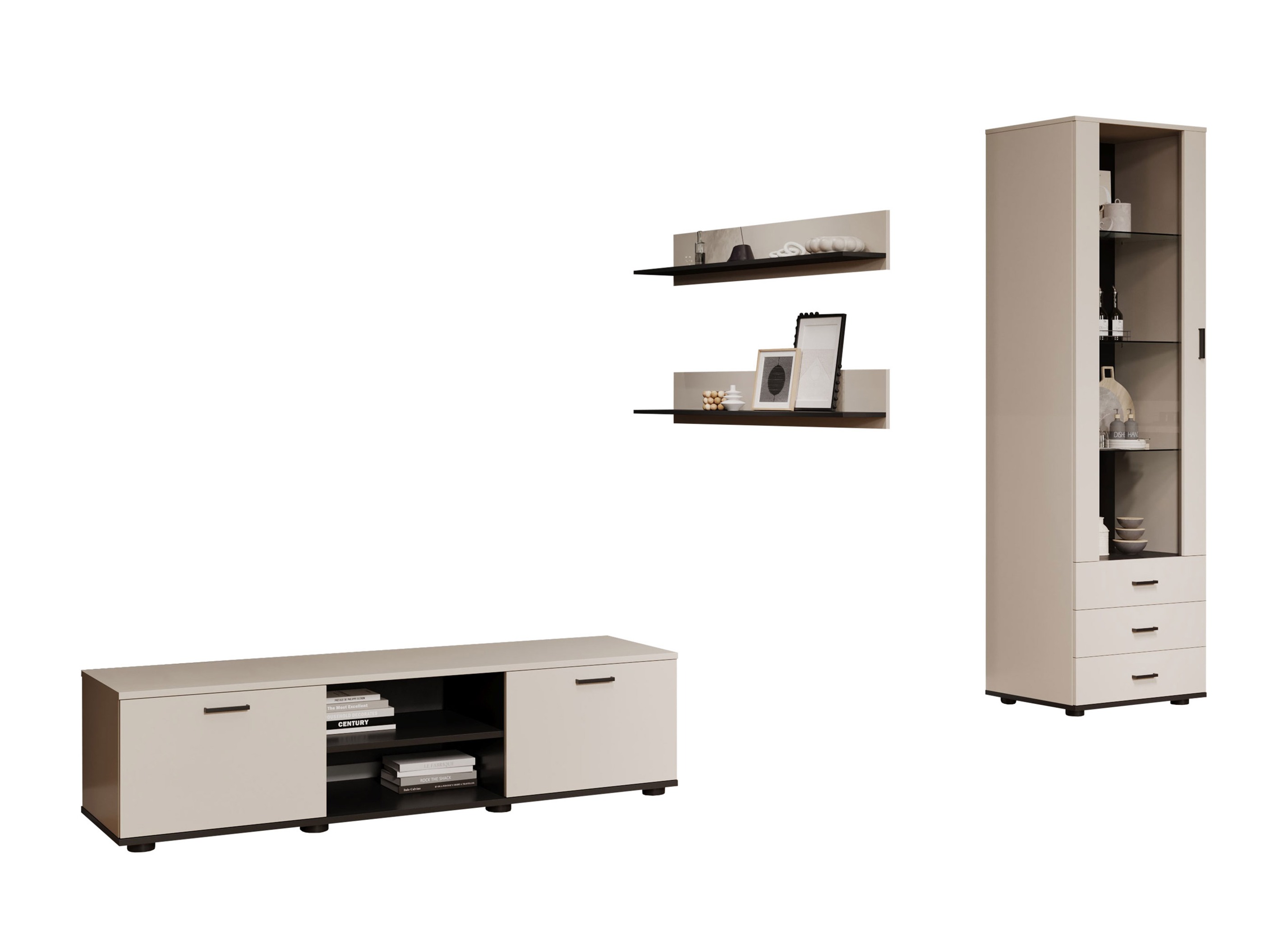 Nappali szett Tornola 110 (Kasmír + Fekete)