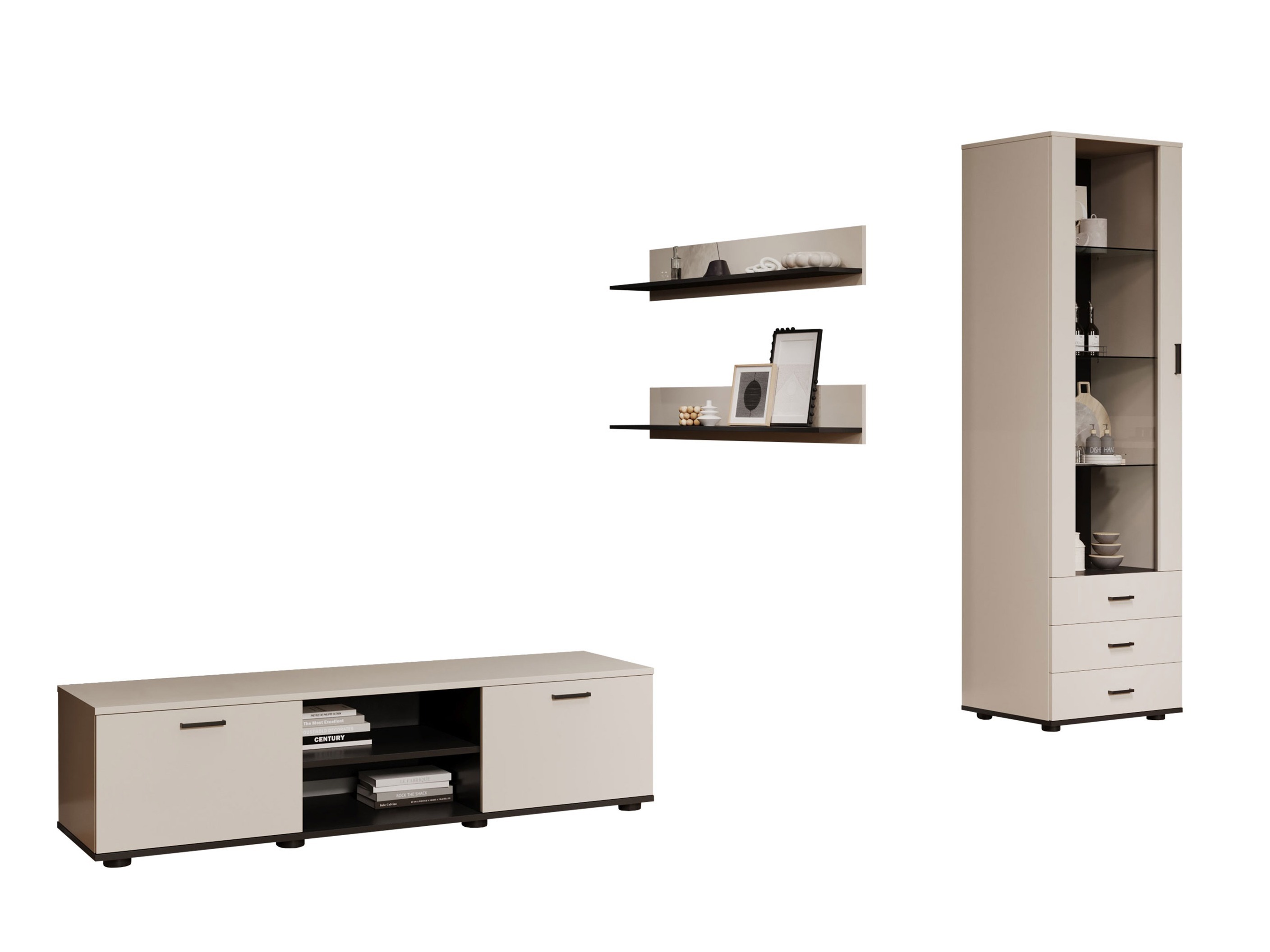 Nappali szett Tornola 110 (Kasmír + Fekete)