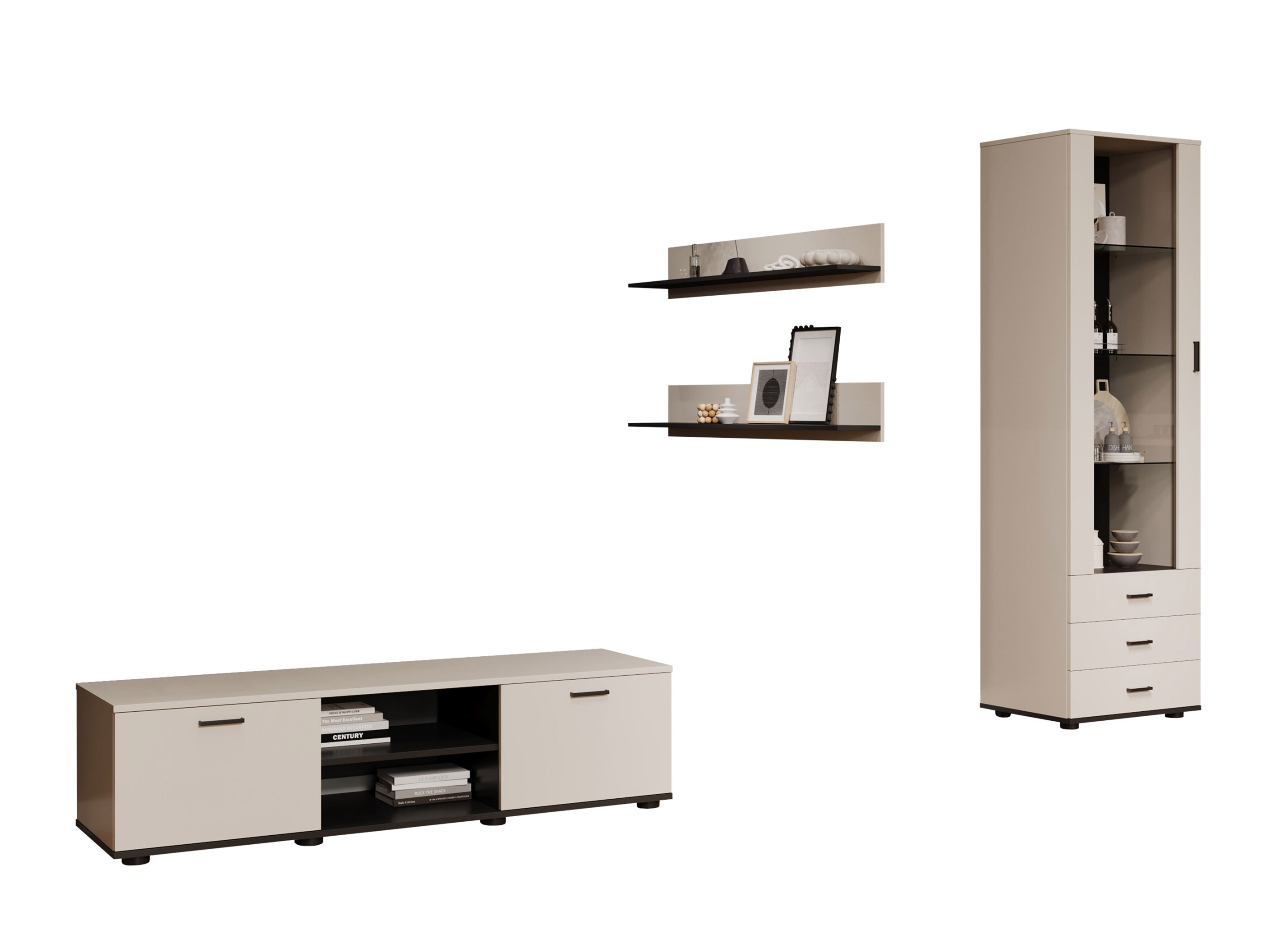 Nappali szett Tornola 110 (Kasmír + Fekete)