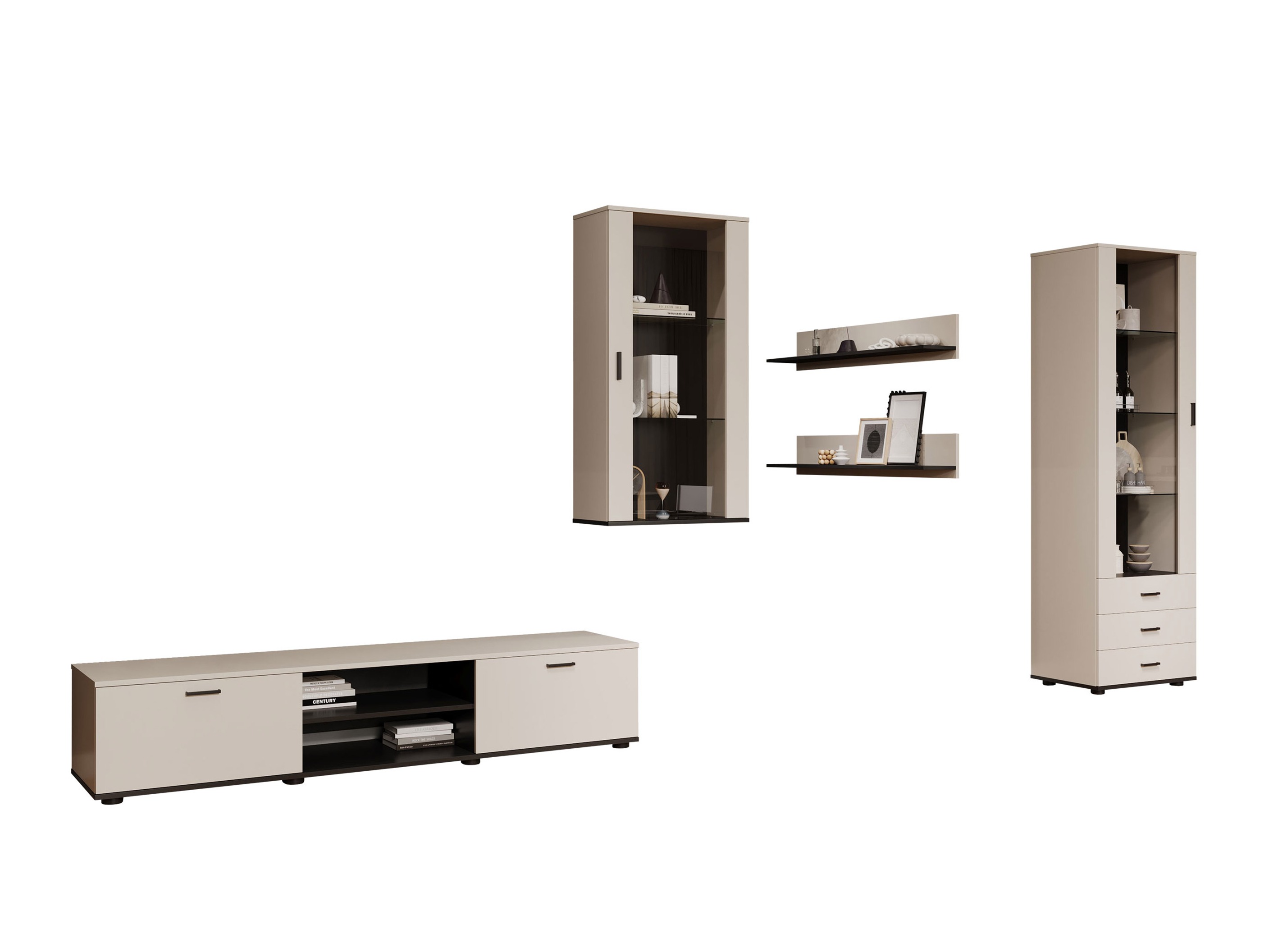 Nappali szett Tornola 114 (Kasmír + Fekete)