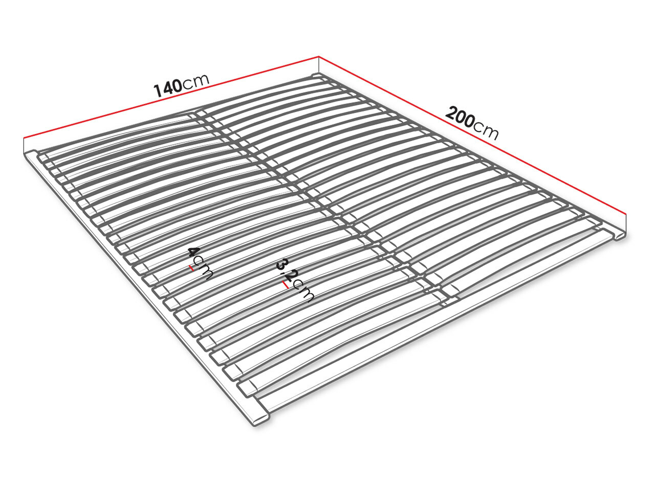 Ágyrács Dayton 117
