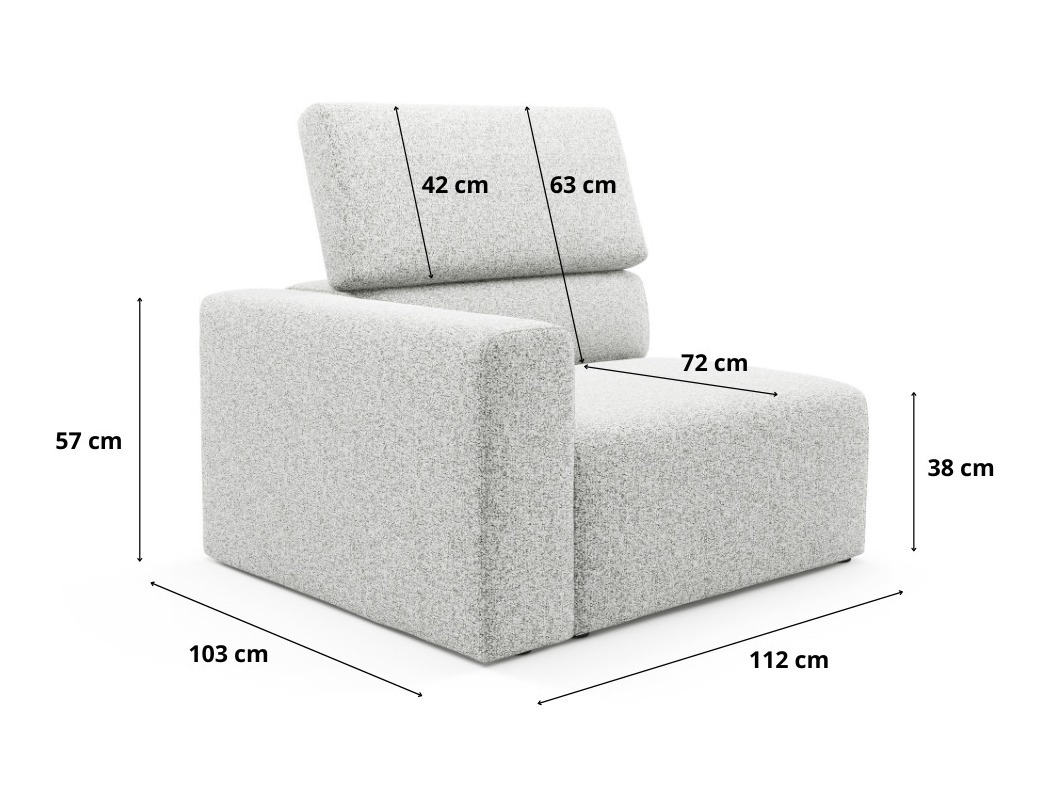 Moduláris fotelek Franklin 204 (Puente 92)