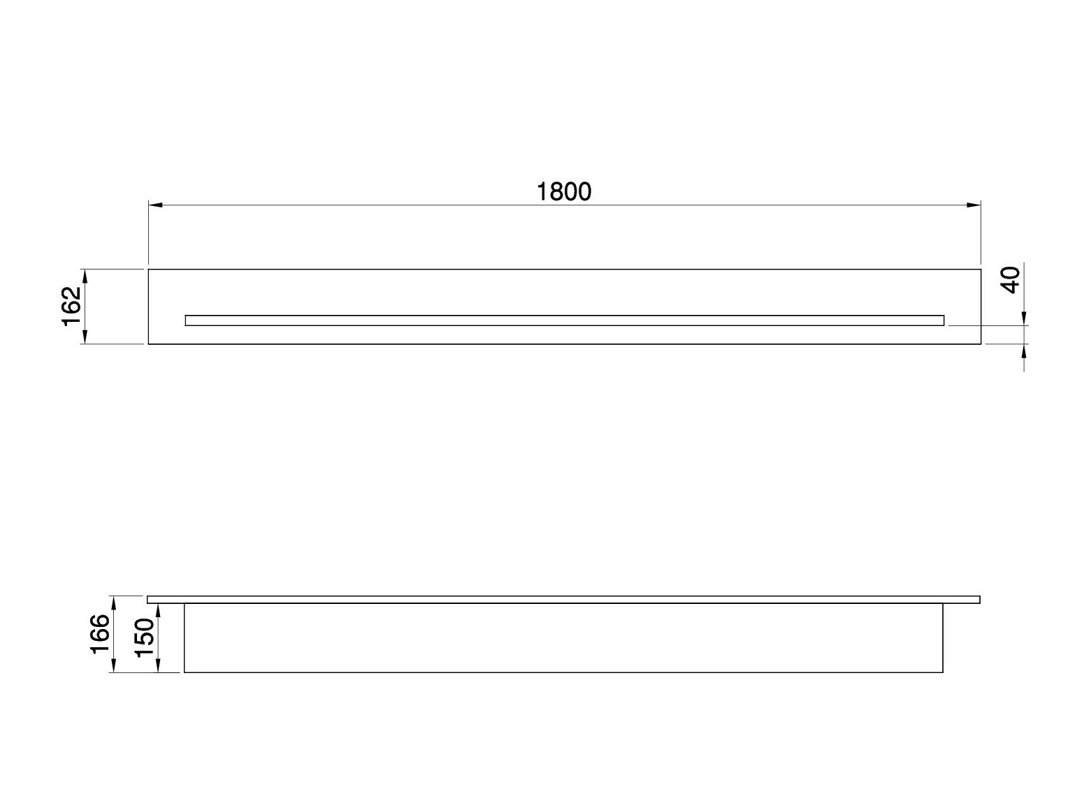 Fali polc Fermaru 109 (Poros zöld + Tölgy)
