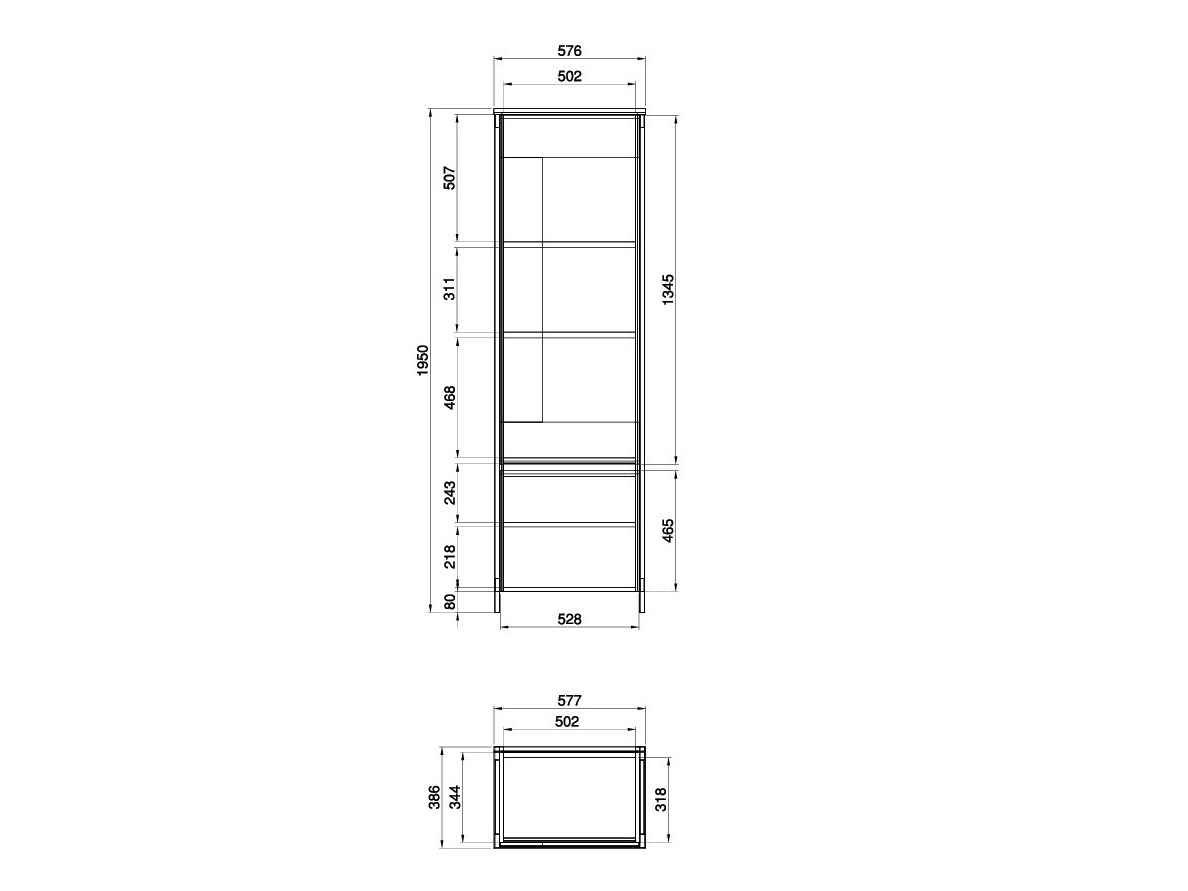 Nappali szett Fermaru 111 (Fehér + Tölgy)