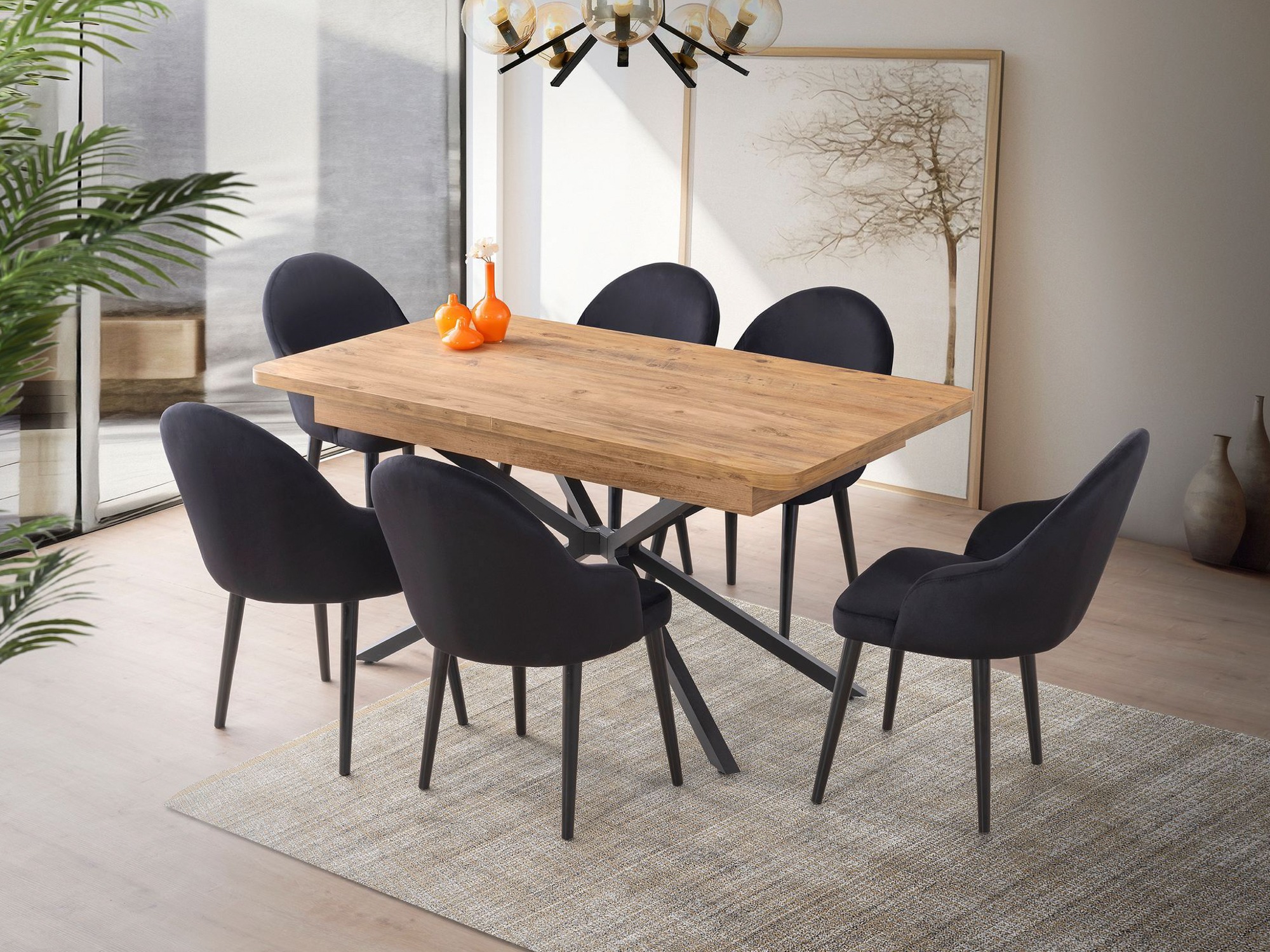 Asztal Kailua 2624 (Világos fa)