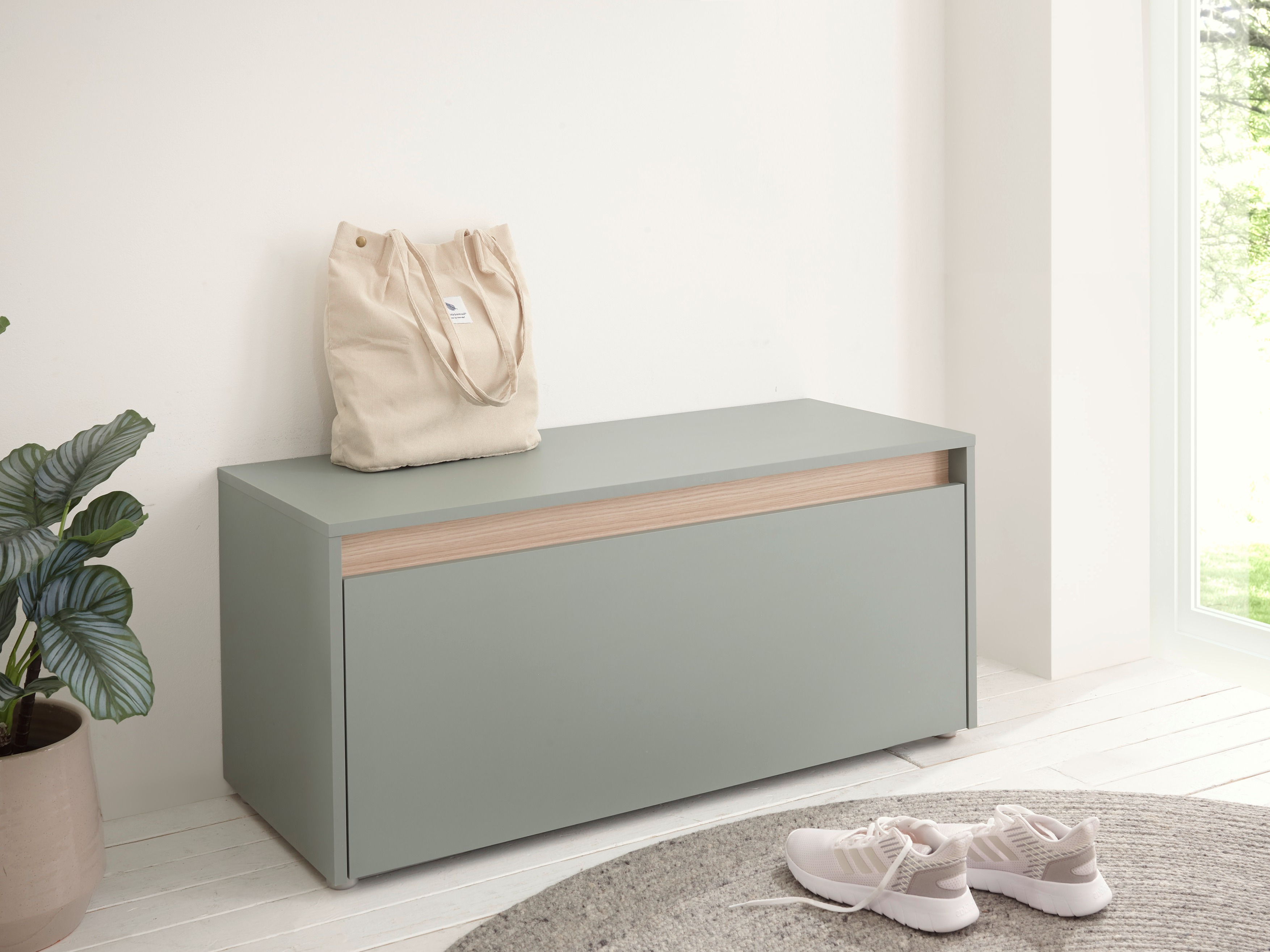 Cipőtároló Elbsori 163 (Zöld)