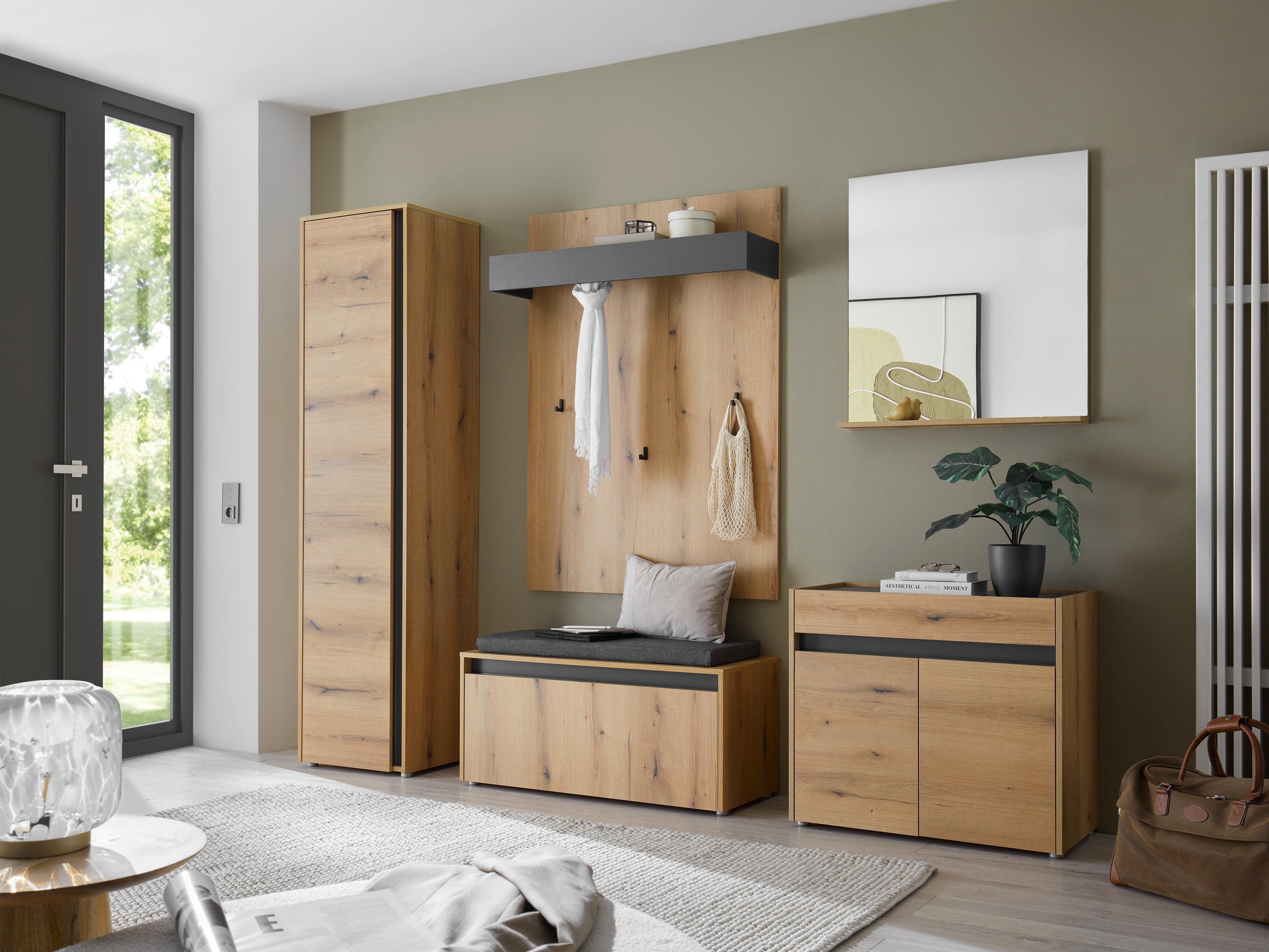 Cipőtároló Elbsori 164 (Tölgy)