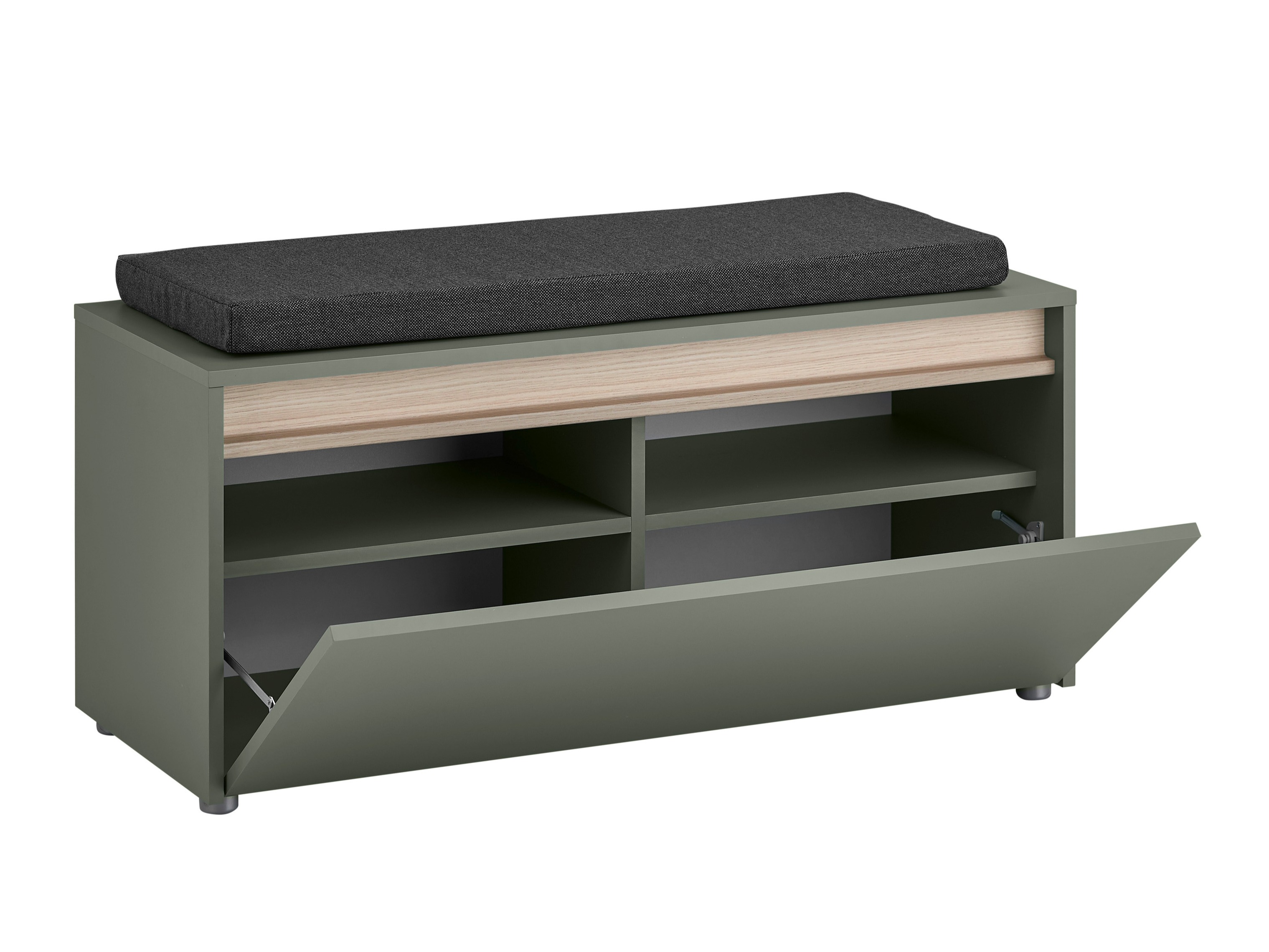 Cipőtároló Elbsori 164 (Zöld)