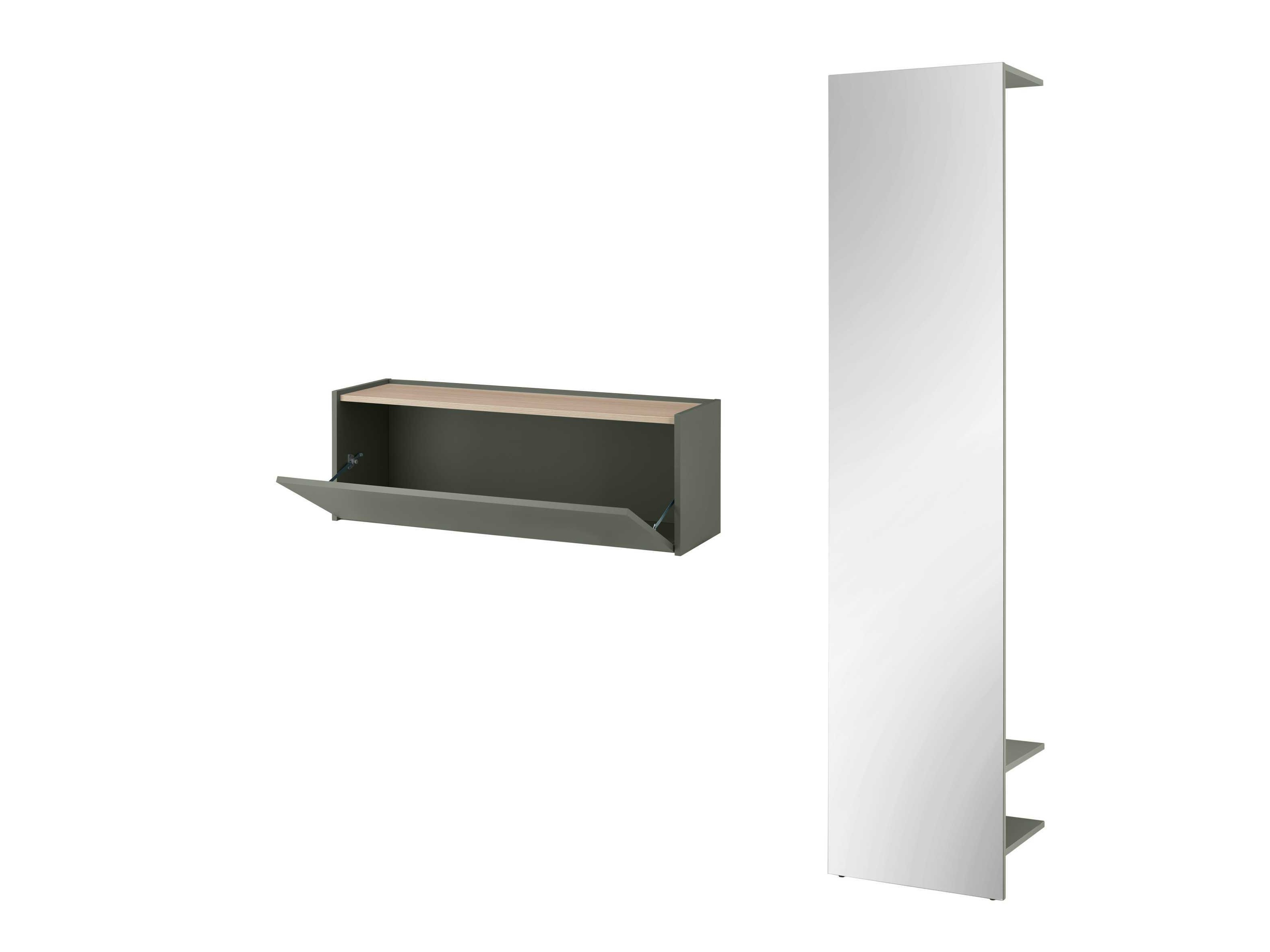 Előszoba garnitúra Elbsori 166 (Zöld)