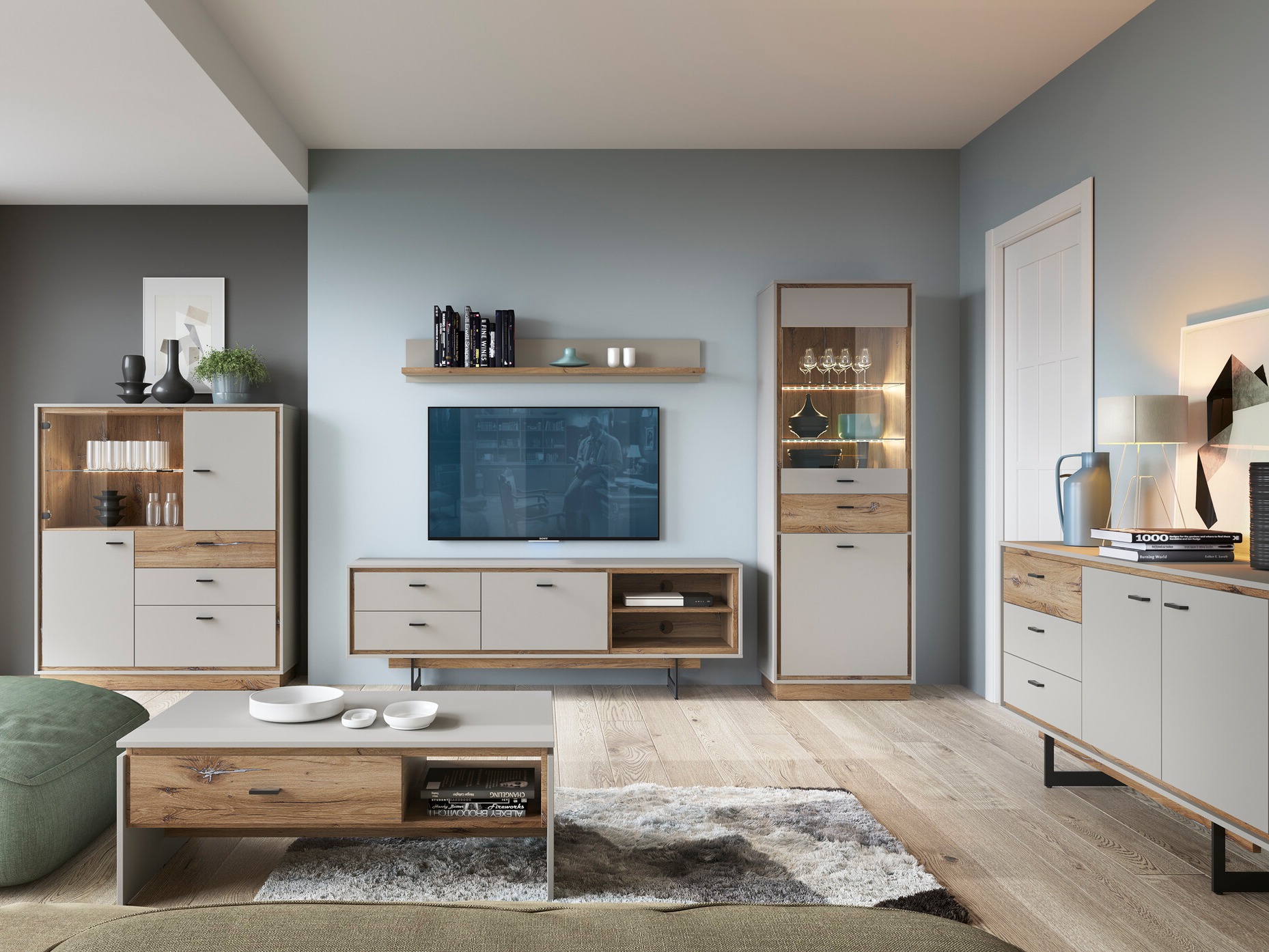 Fali polc Marcalu 107