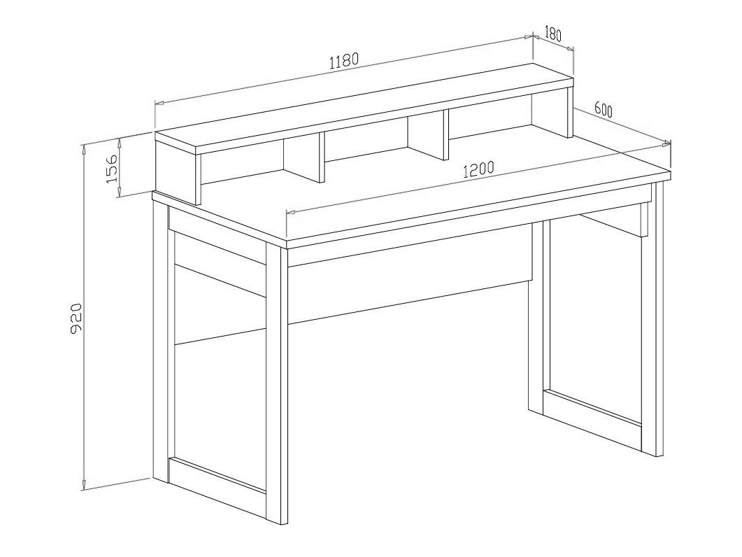 Íróasztal Fermaru 115 (Poros zöld + Tölgy)