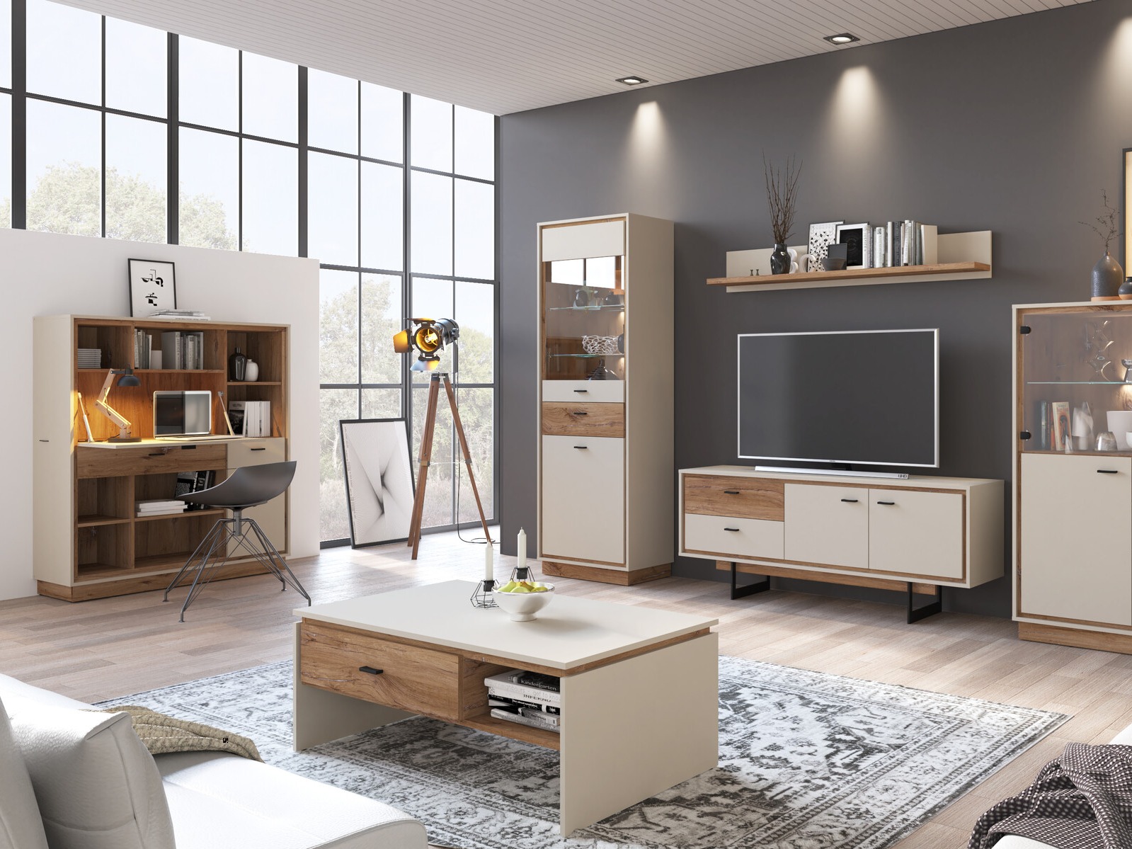 Könyvespolc Marcalu 100