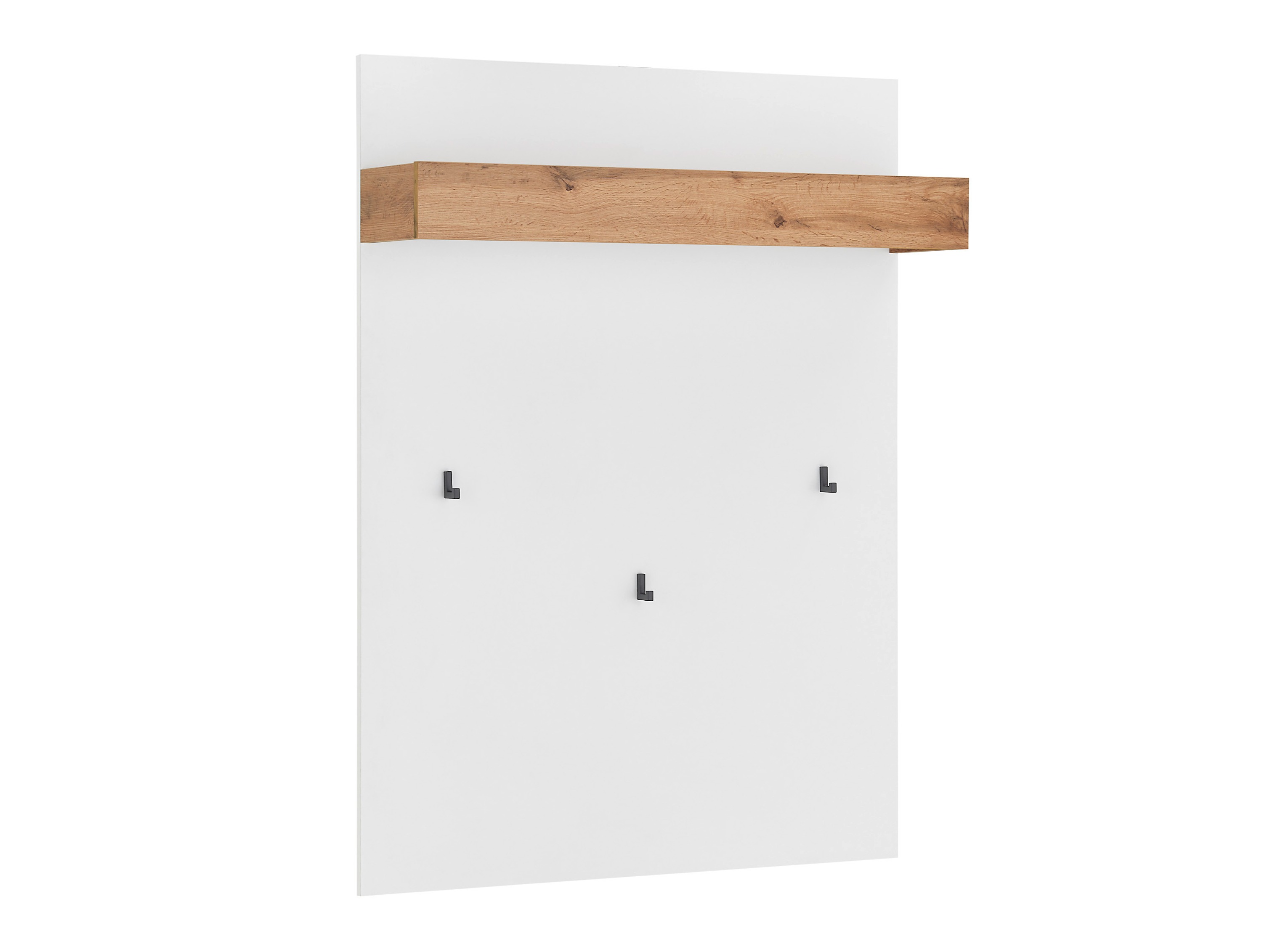 Előszoba garnitúra Elbsori 177 (Fehér + Wotan tölgy)