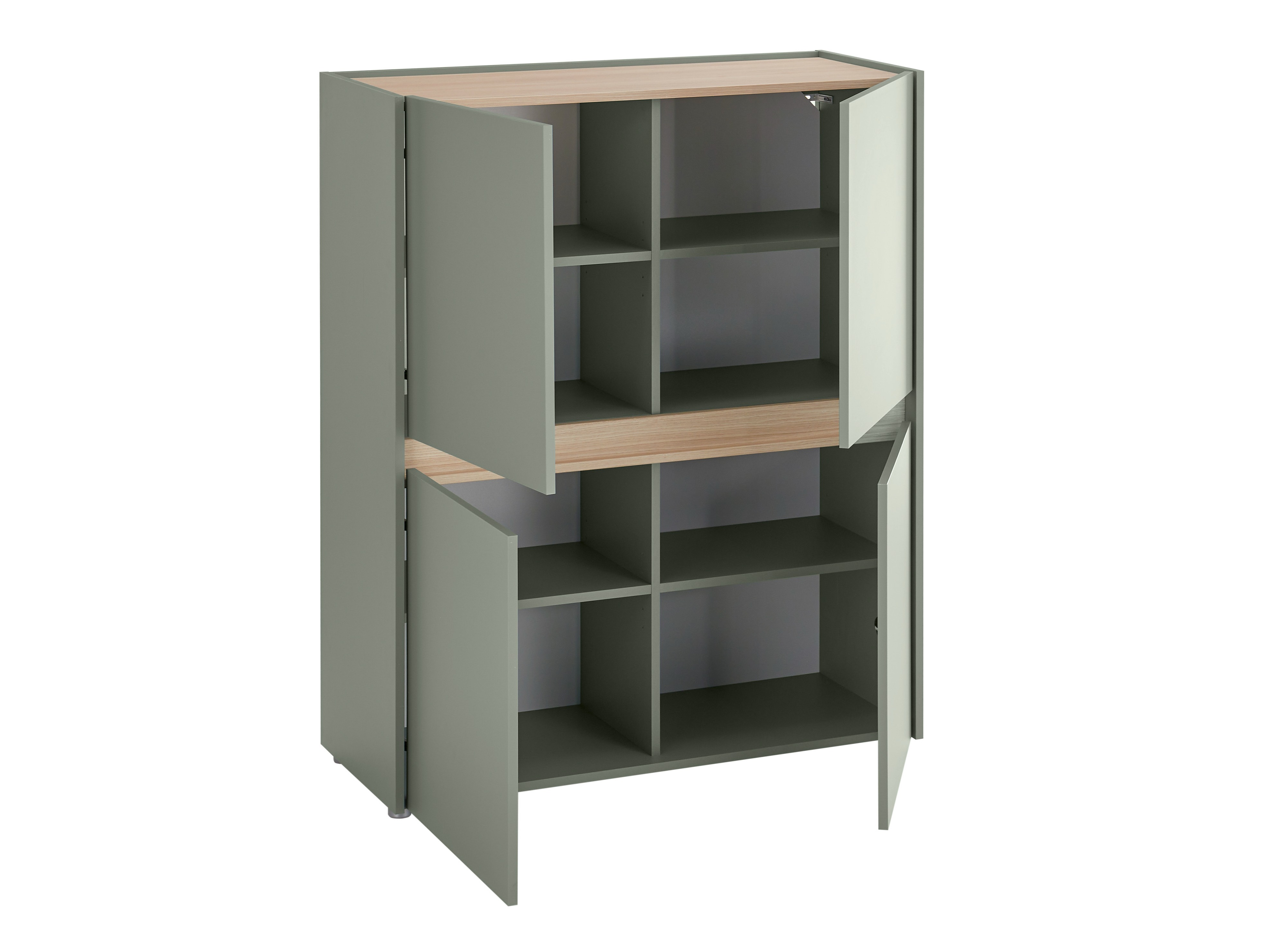 Nappali szett Elbsori 127 (Zöld + Tölgy)