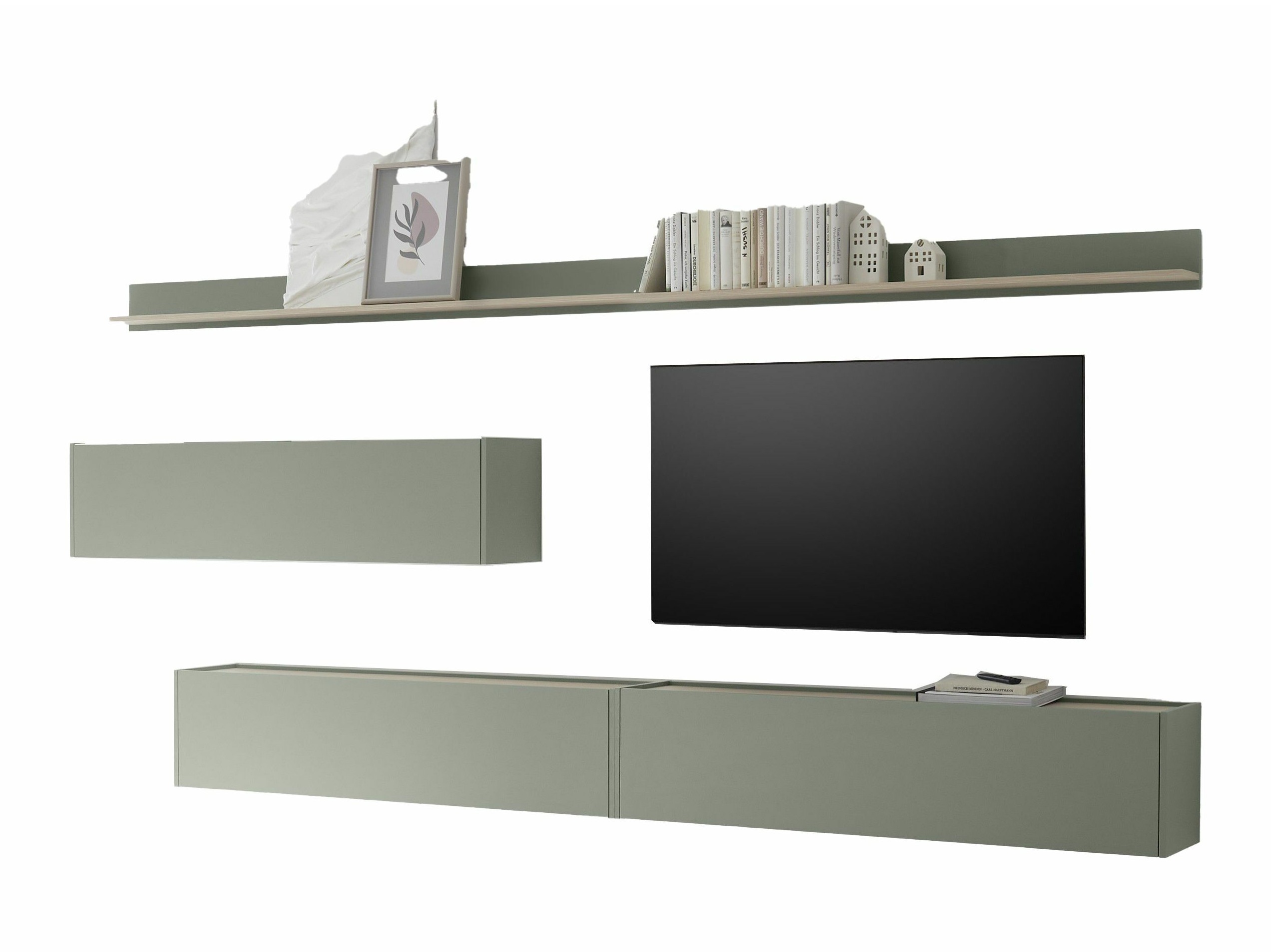 Nappali szett Elbsori 142 (Zöld + Tölgy)