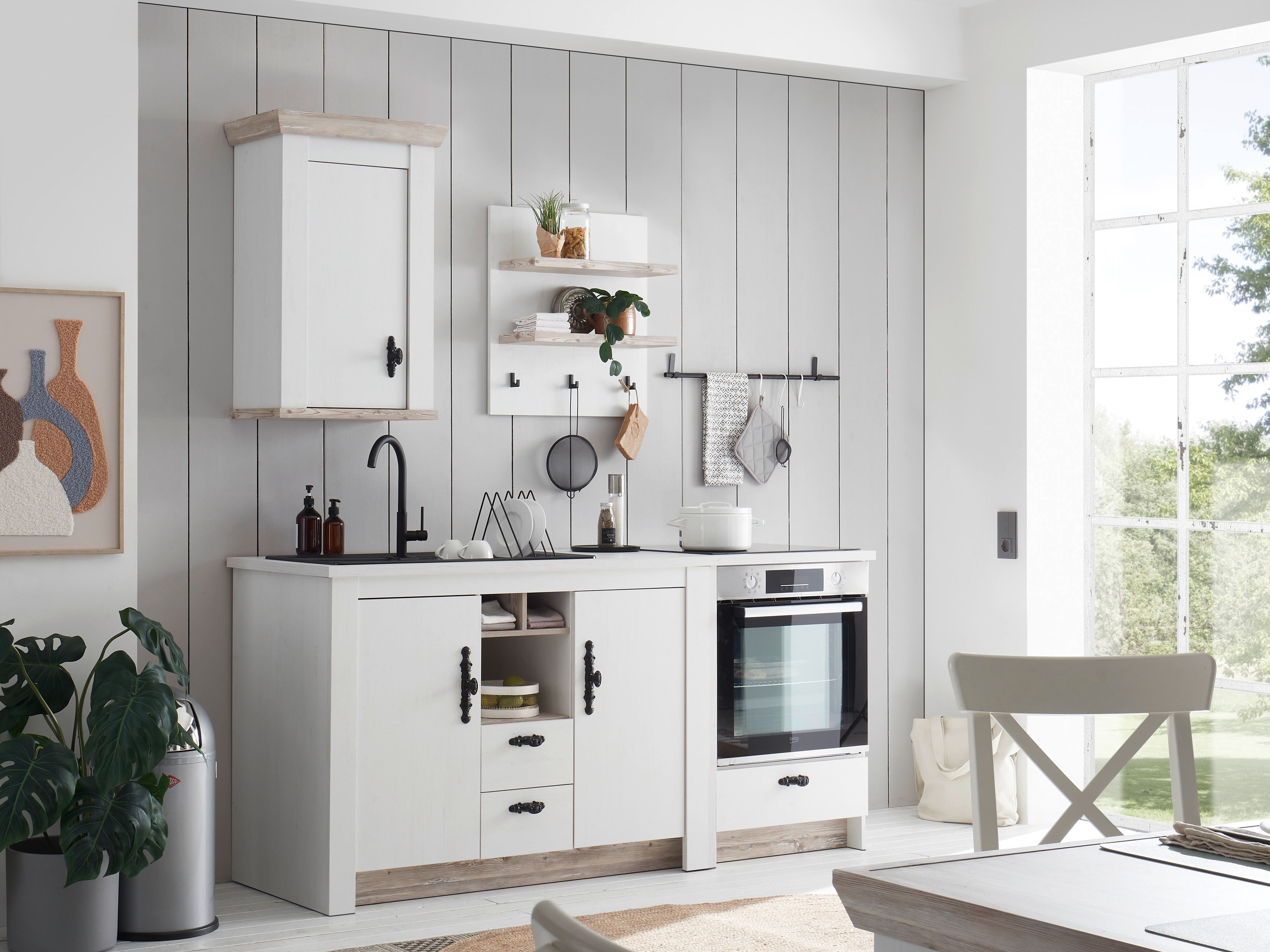 Moduláris szekrény beépített készülékekhez Flora 108