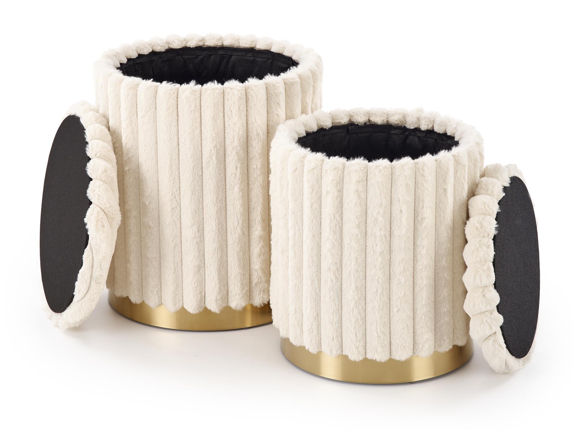 Puff szettek Houston 2076 (Krém)