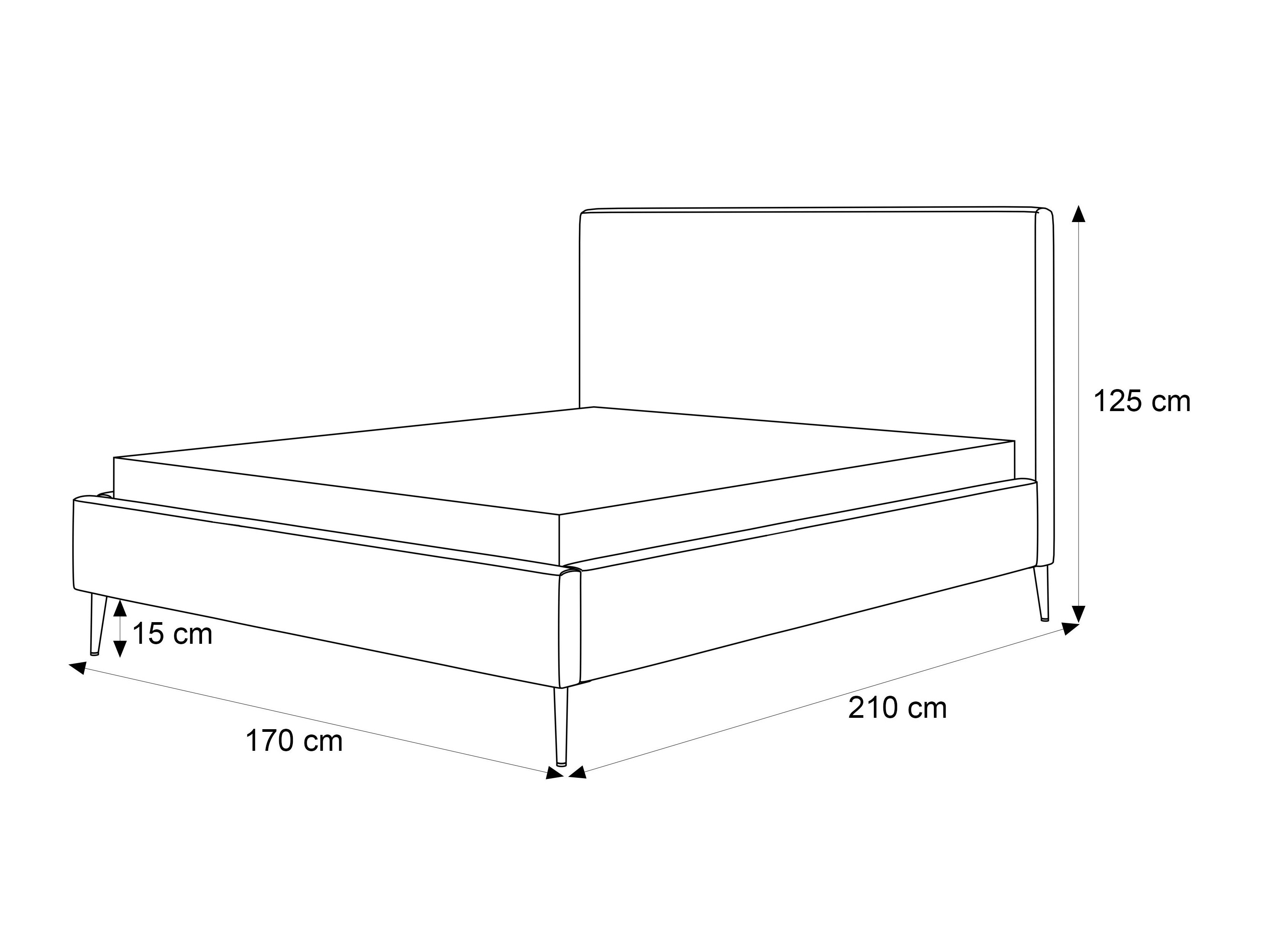 Ágy Martinez 124 (Poso 60)