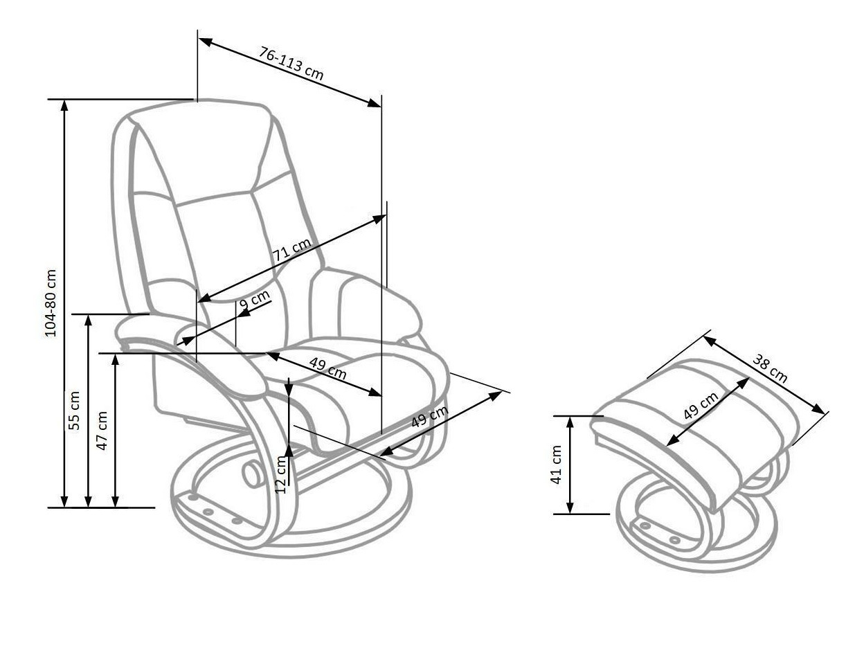 Fotel Houston 573 (Bézs)