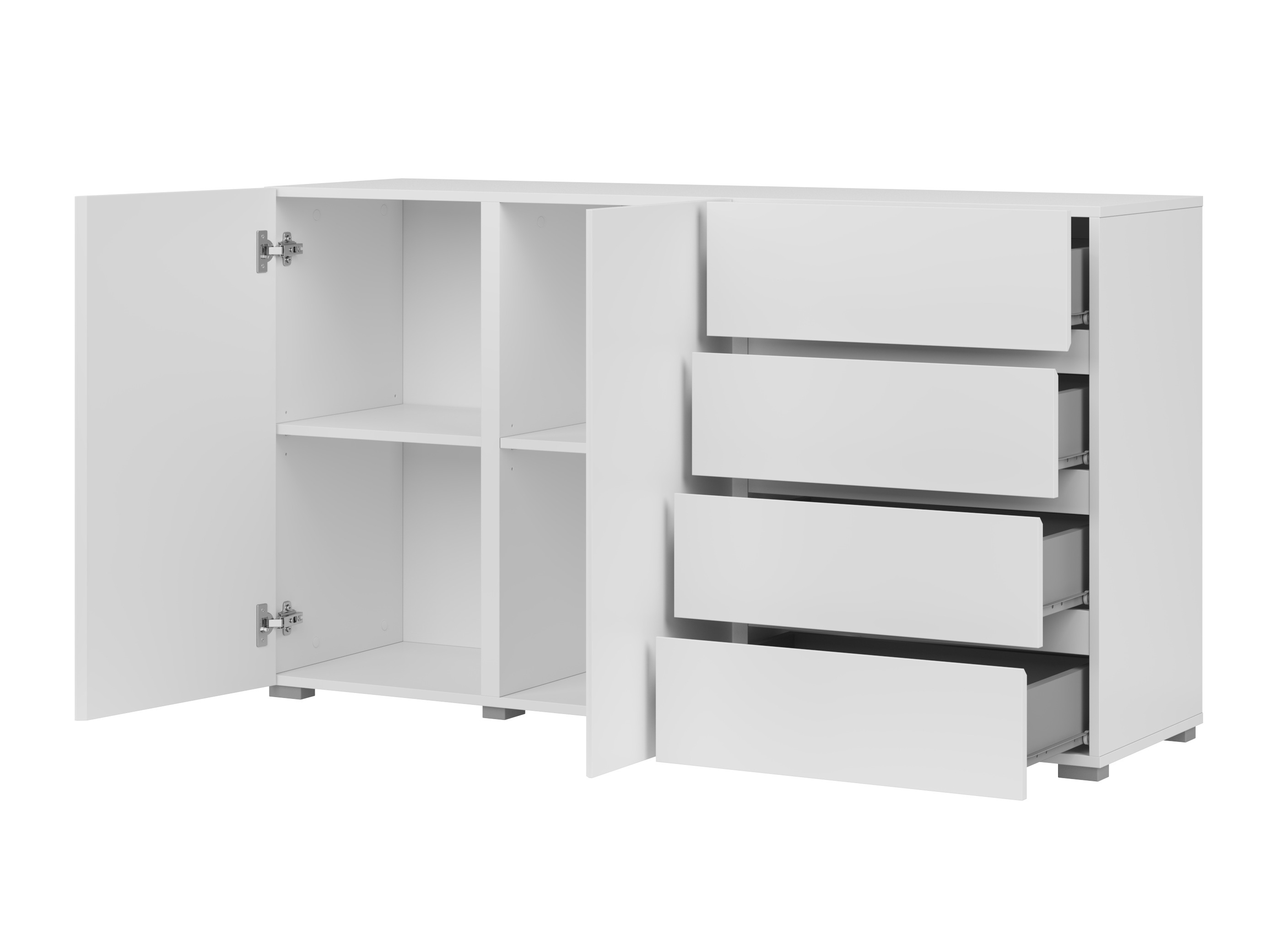 Komód Elbleve 101 (Fehér)