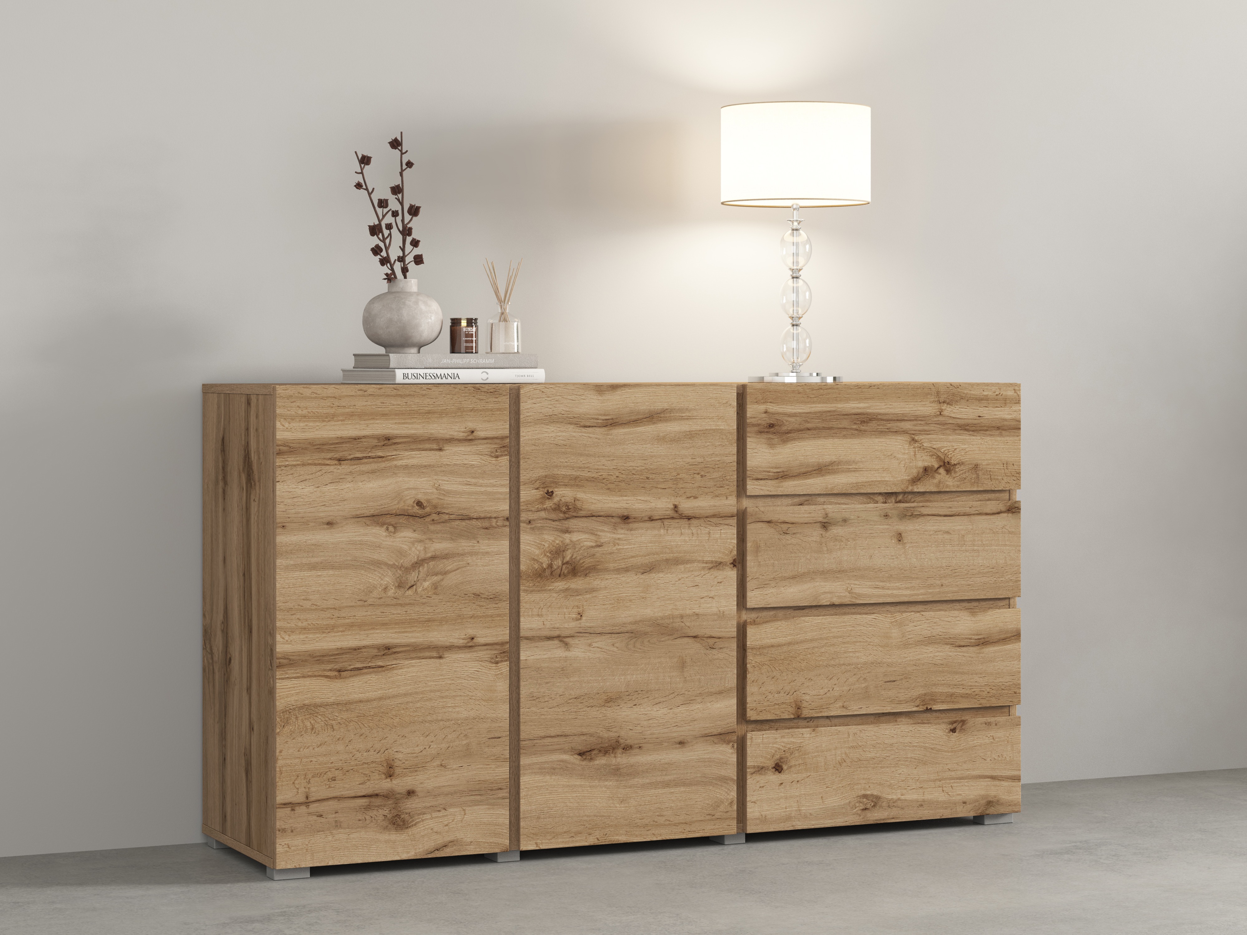 Komód Elbleve 101 (Wotan tölgy)