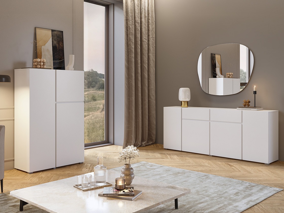 Komód Elbleve 103 (Fehér)