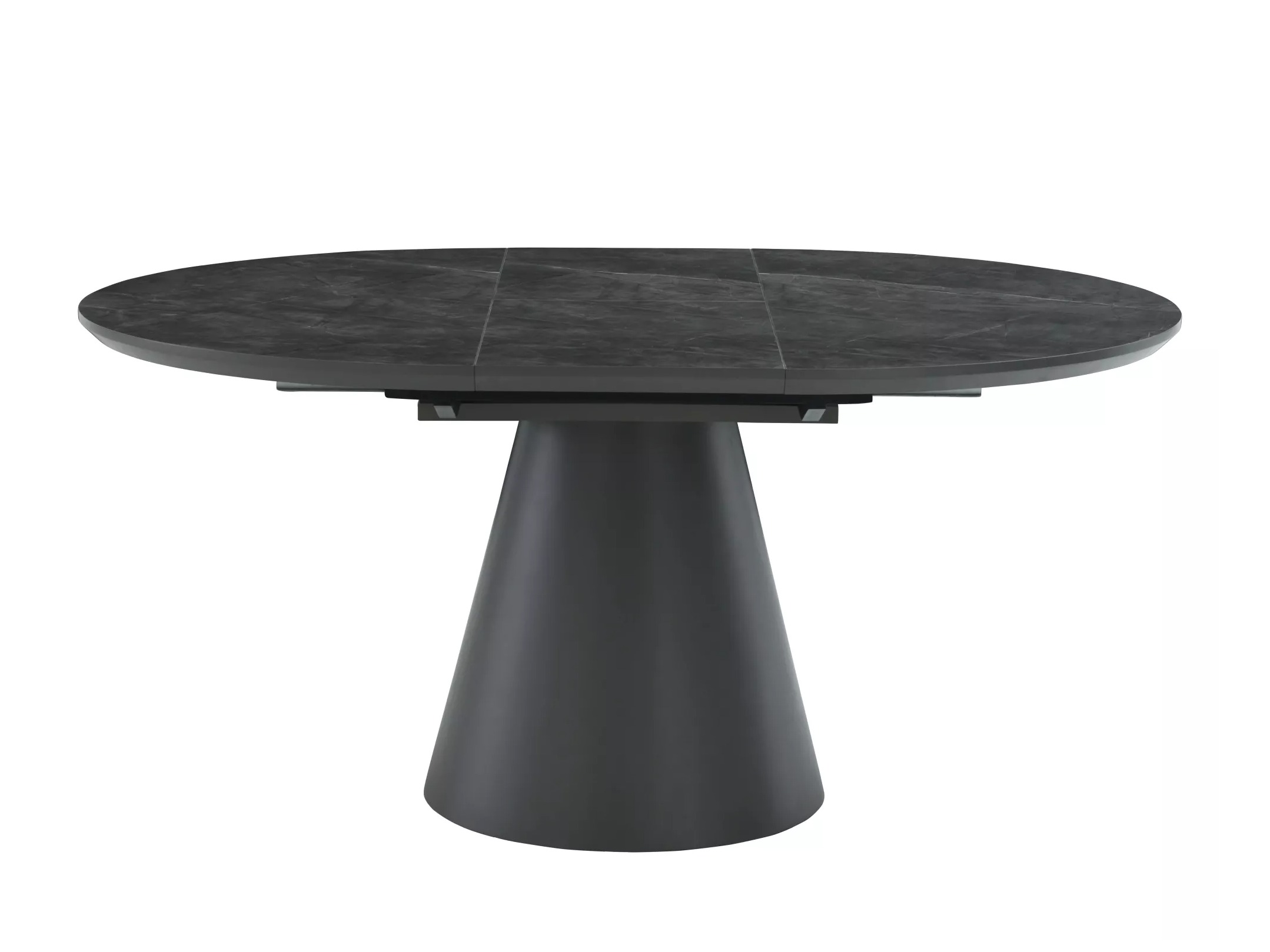 Asztal Detroit 920 (Szürke márvány + Fekete)