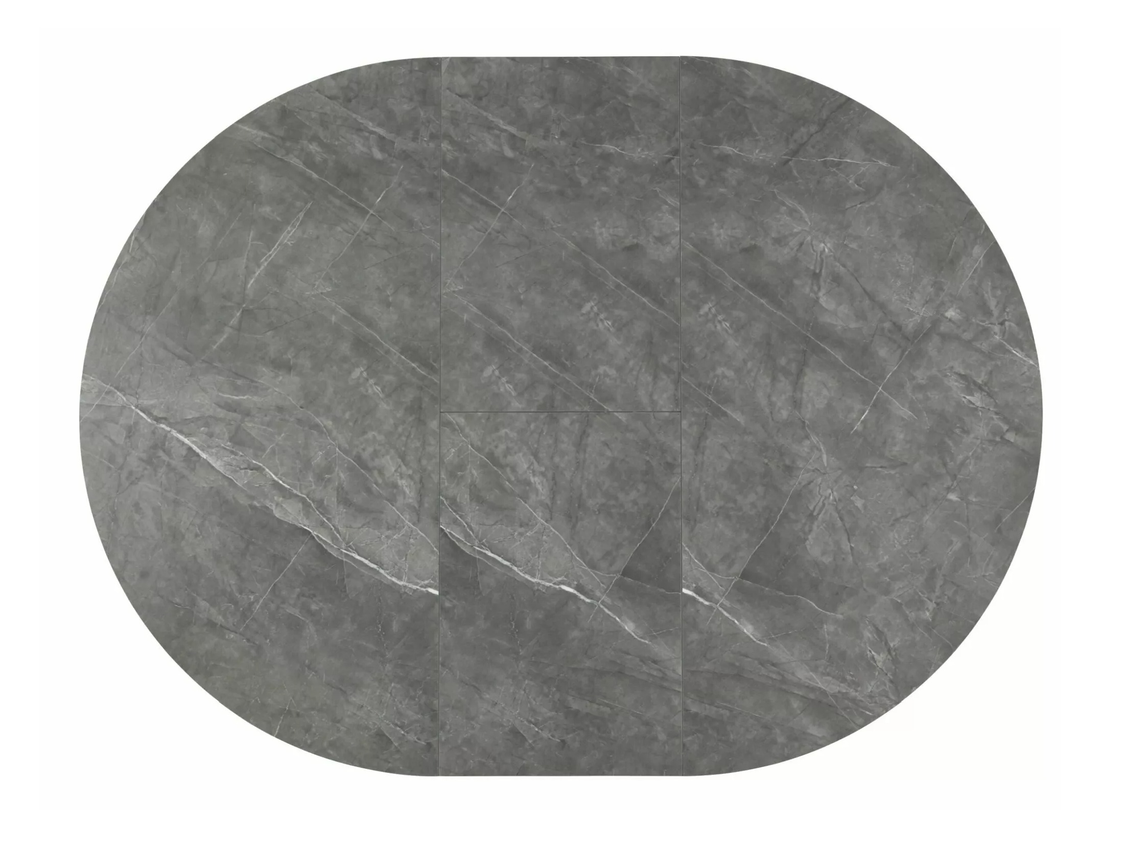 Asztal Detroit 920 (Szürke márvány + Fekete)